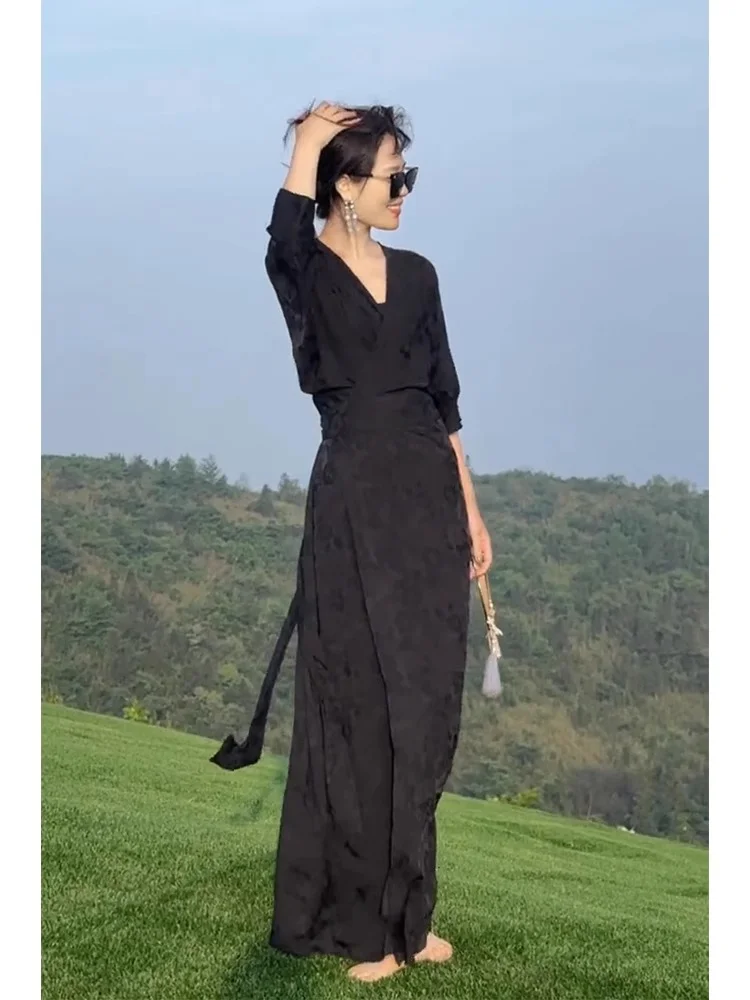 🖤新中式旗袍太绝了！显瘦又高级✨