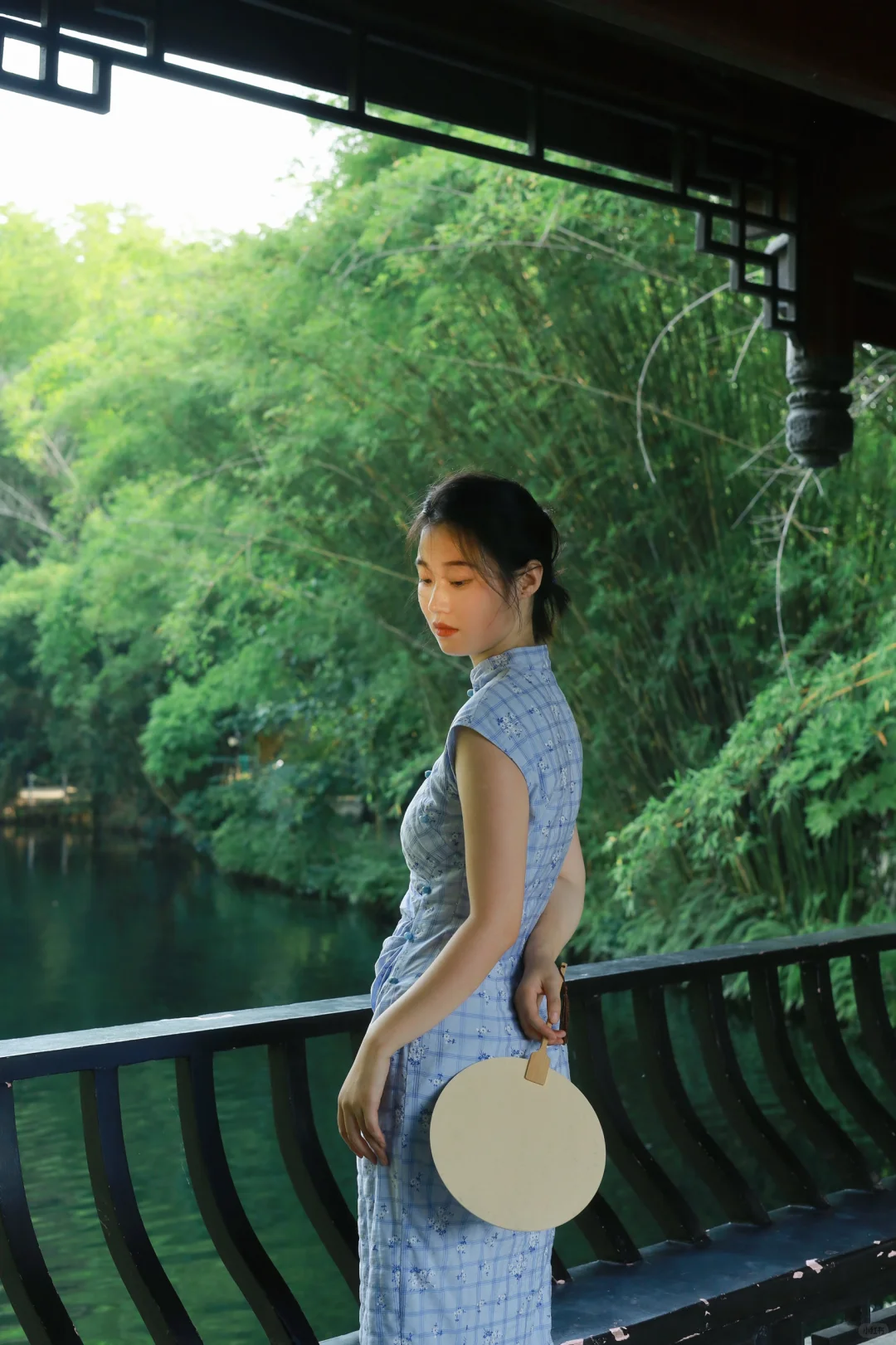 棠湖公园｜和旗袍绝配！