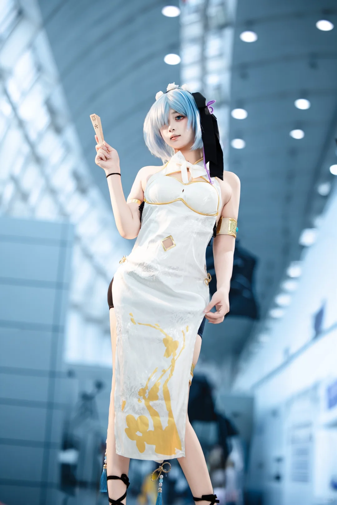 优雅蕾姆旗袍美人场照