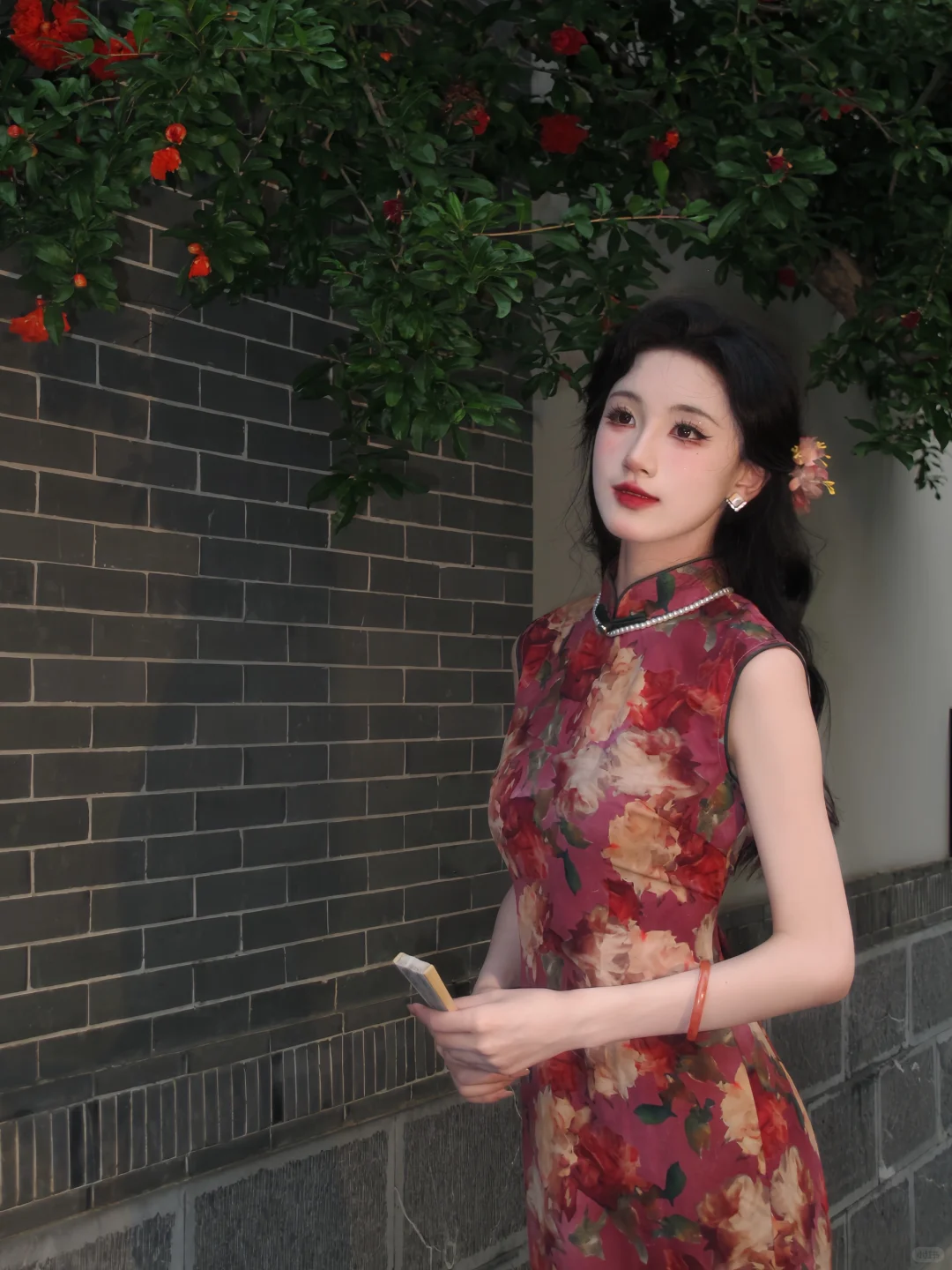 纵你阅人何其多，无人相似我🍃南京旗袍