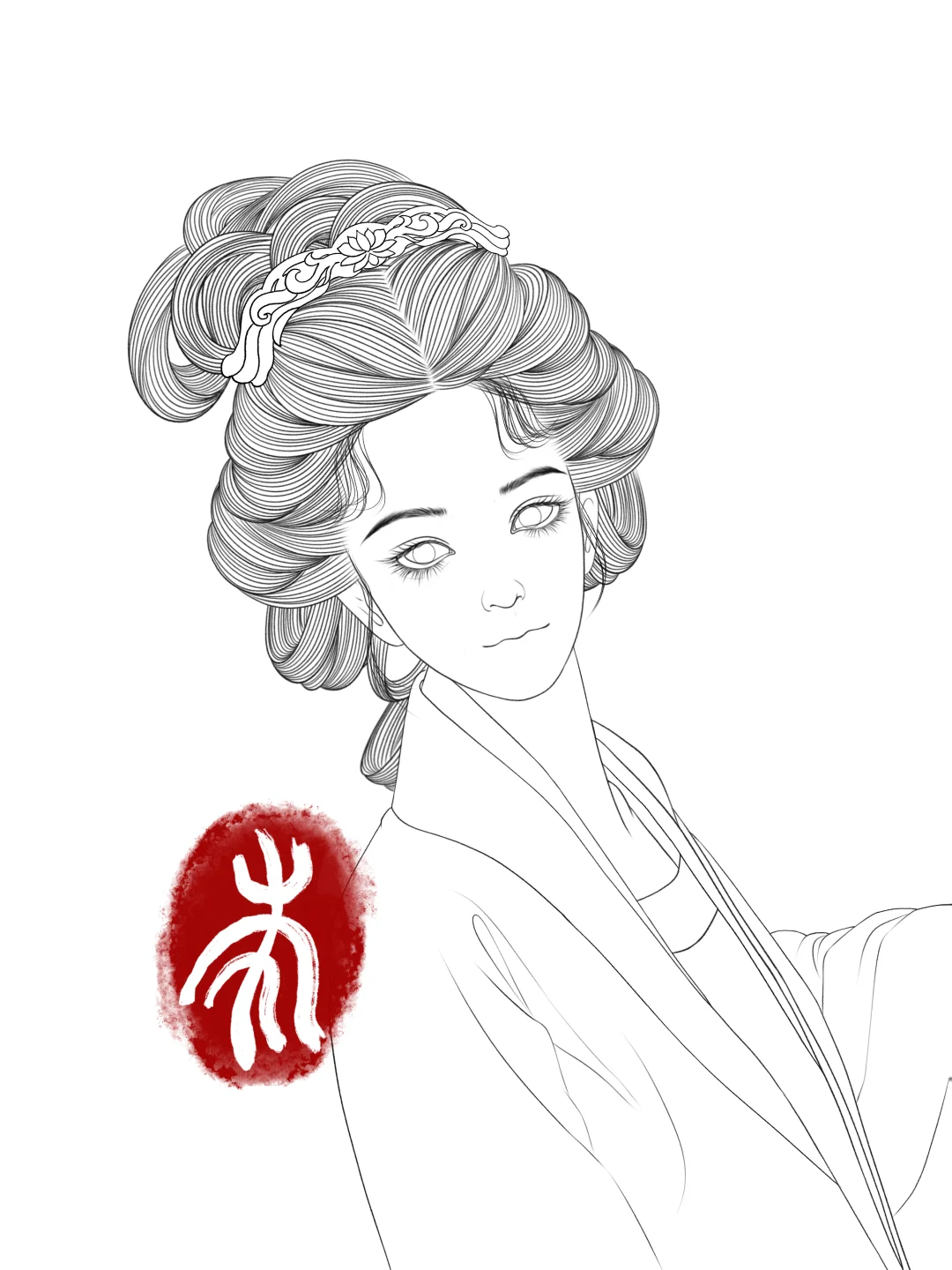 好标准的一个美人