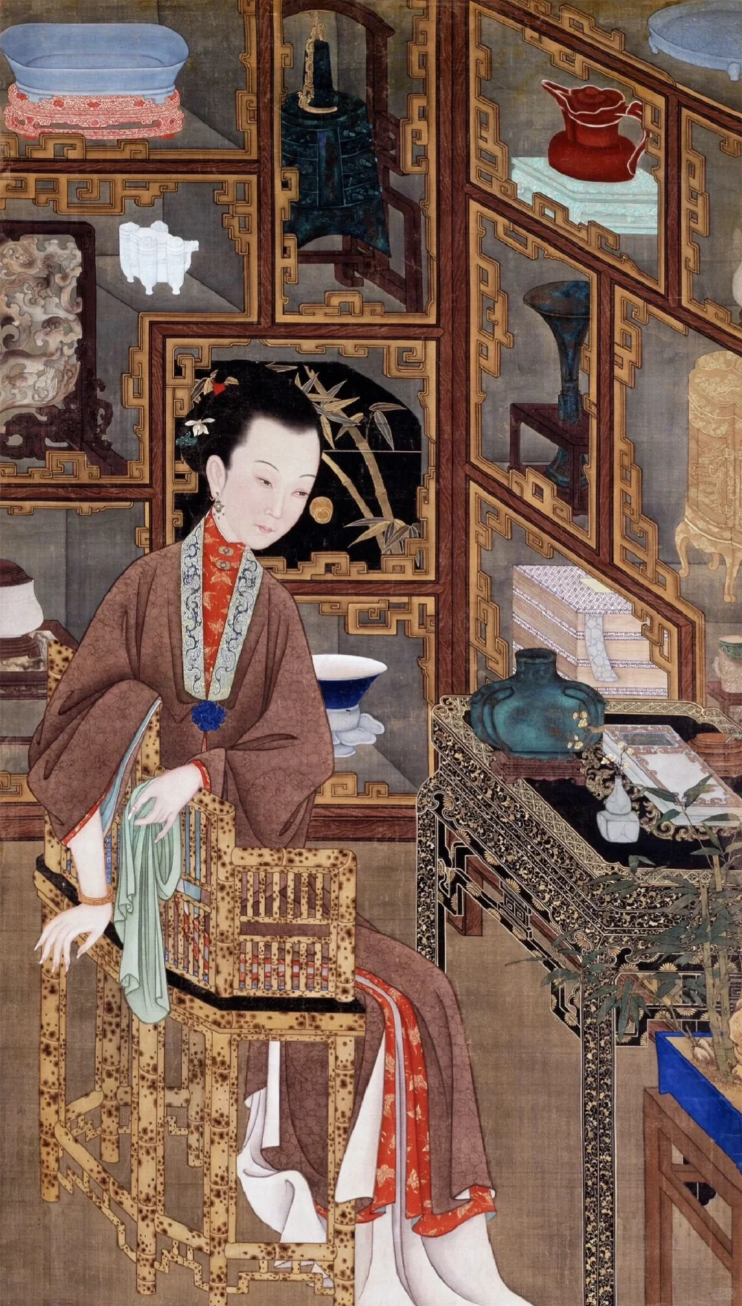 雍正十二美人图/中式美学巅峰