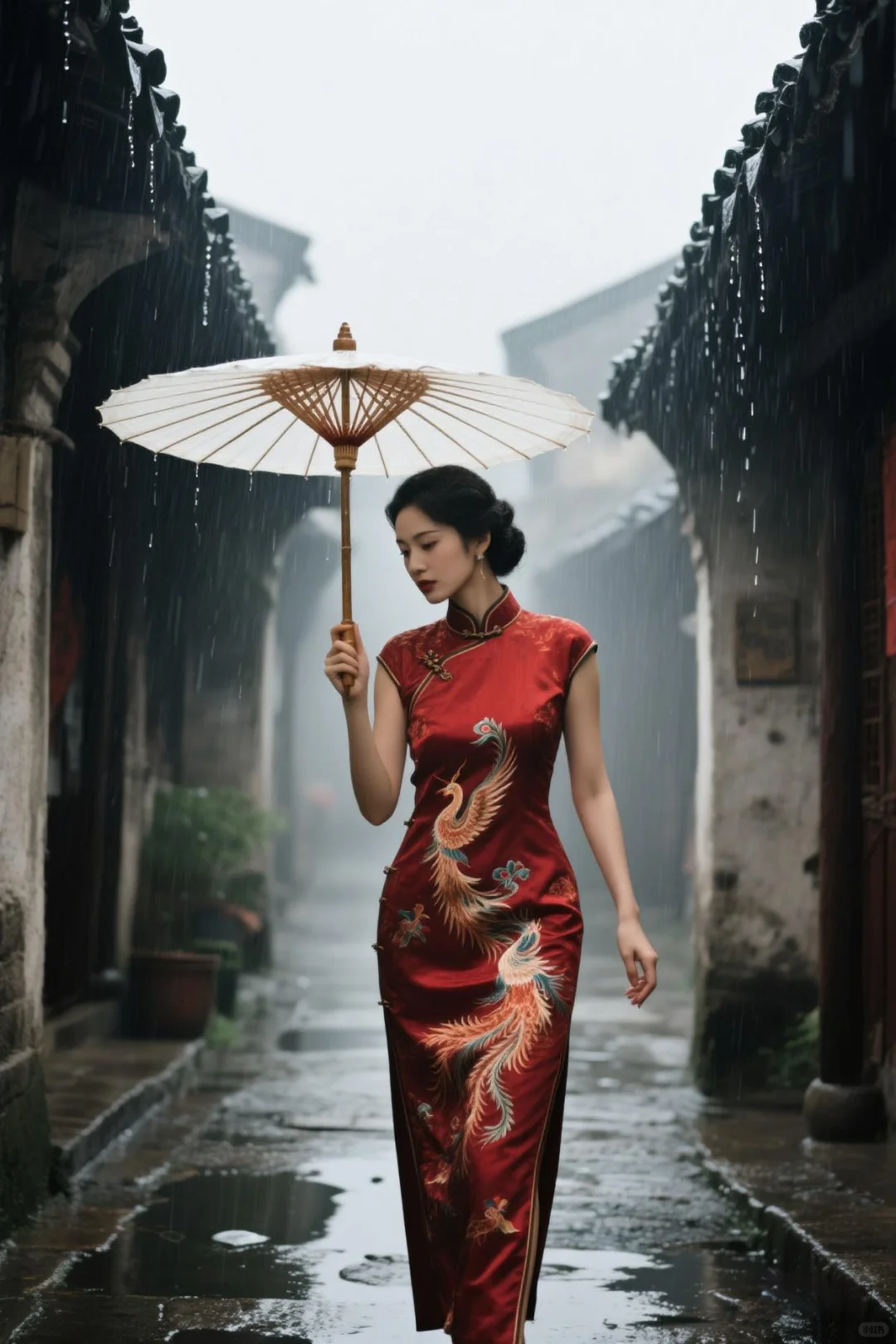 绘画素材（AI创） ℓ 中国风系列之一·旗袍