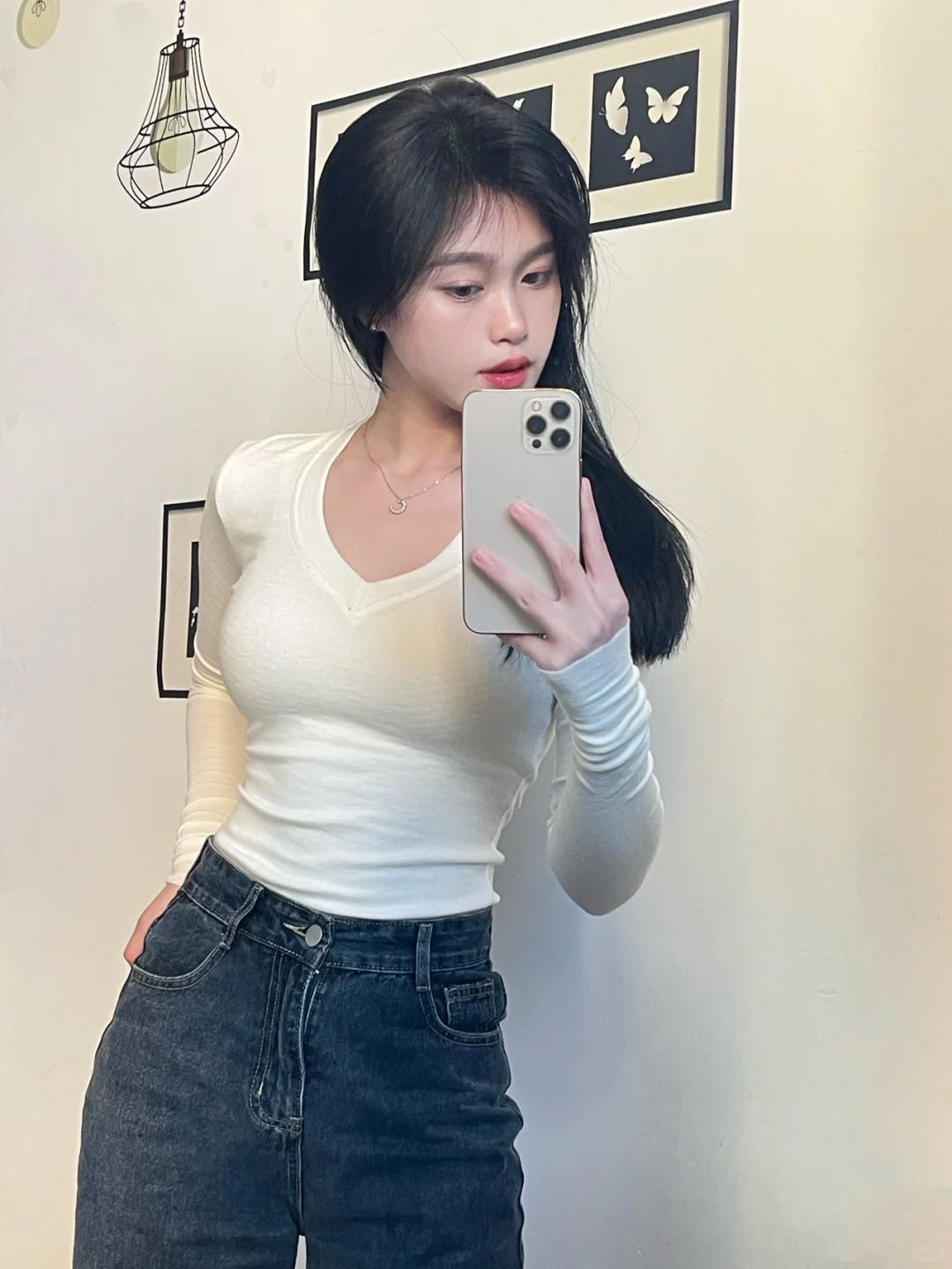 御姐风的女友