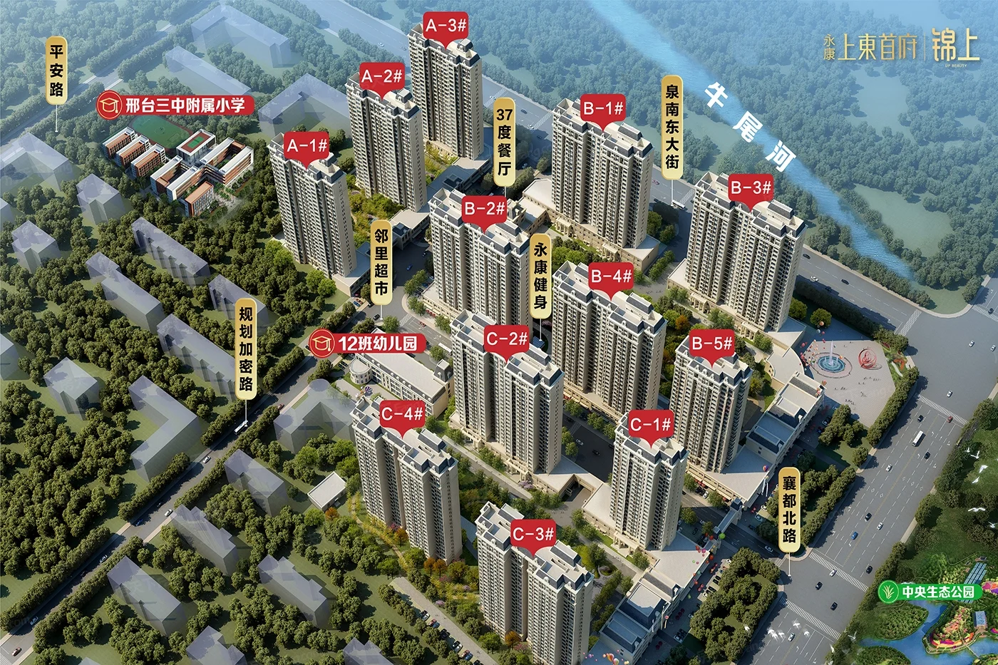 卖邢台三中本部双学区房，自己的房子无中介