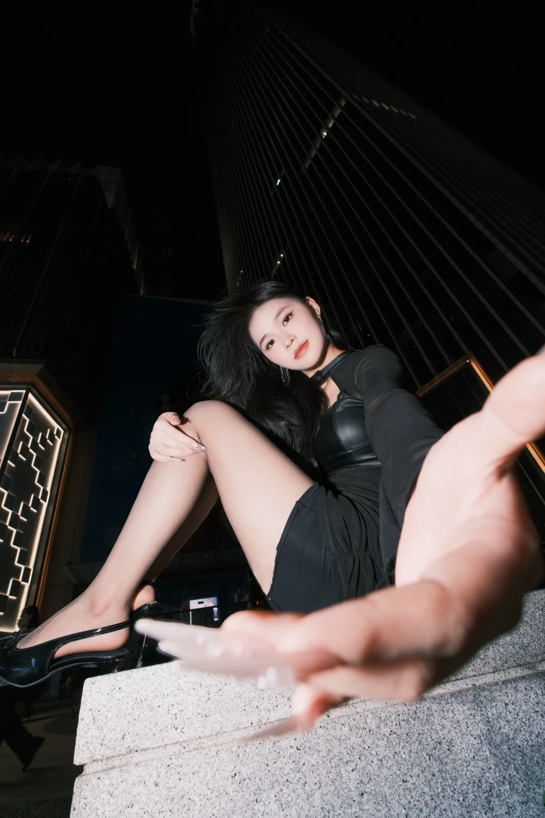 珠江新城！超广角闪光灯拍出御姐氛围感✨