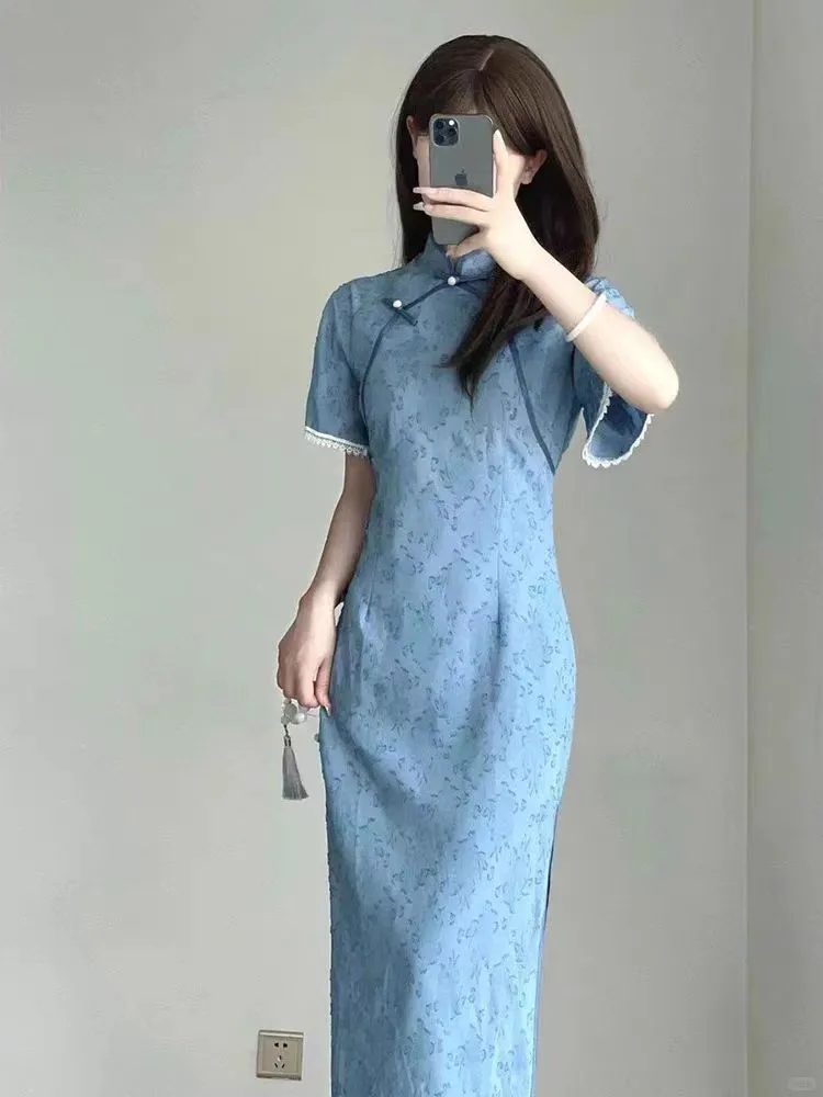 旗袍小蓝，遇到我你算是遇到钢板了