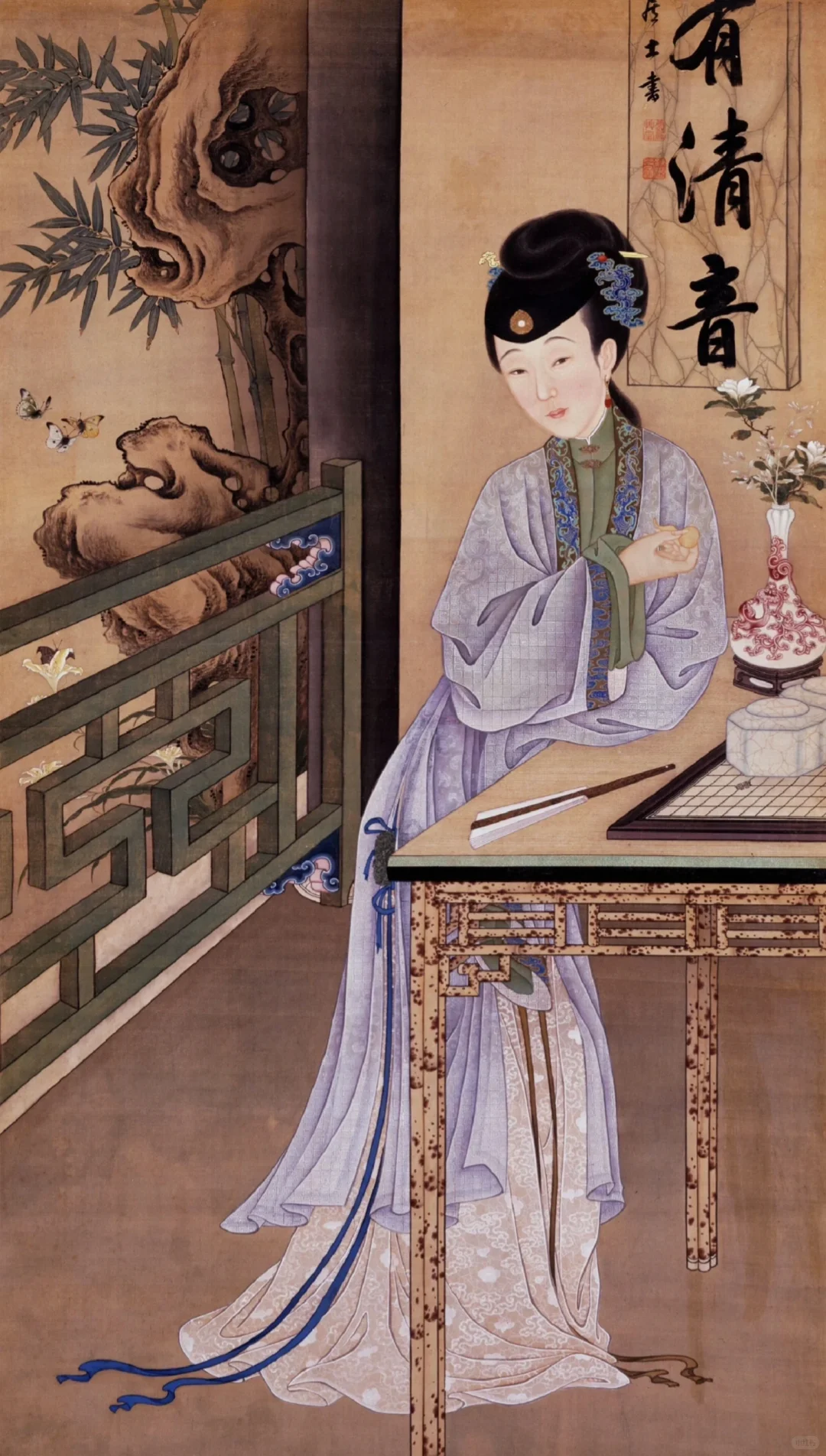 雍正十二美人图/中式美学巅峰
