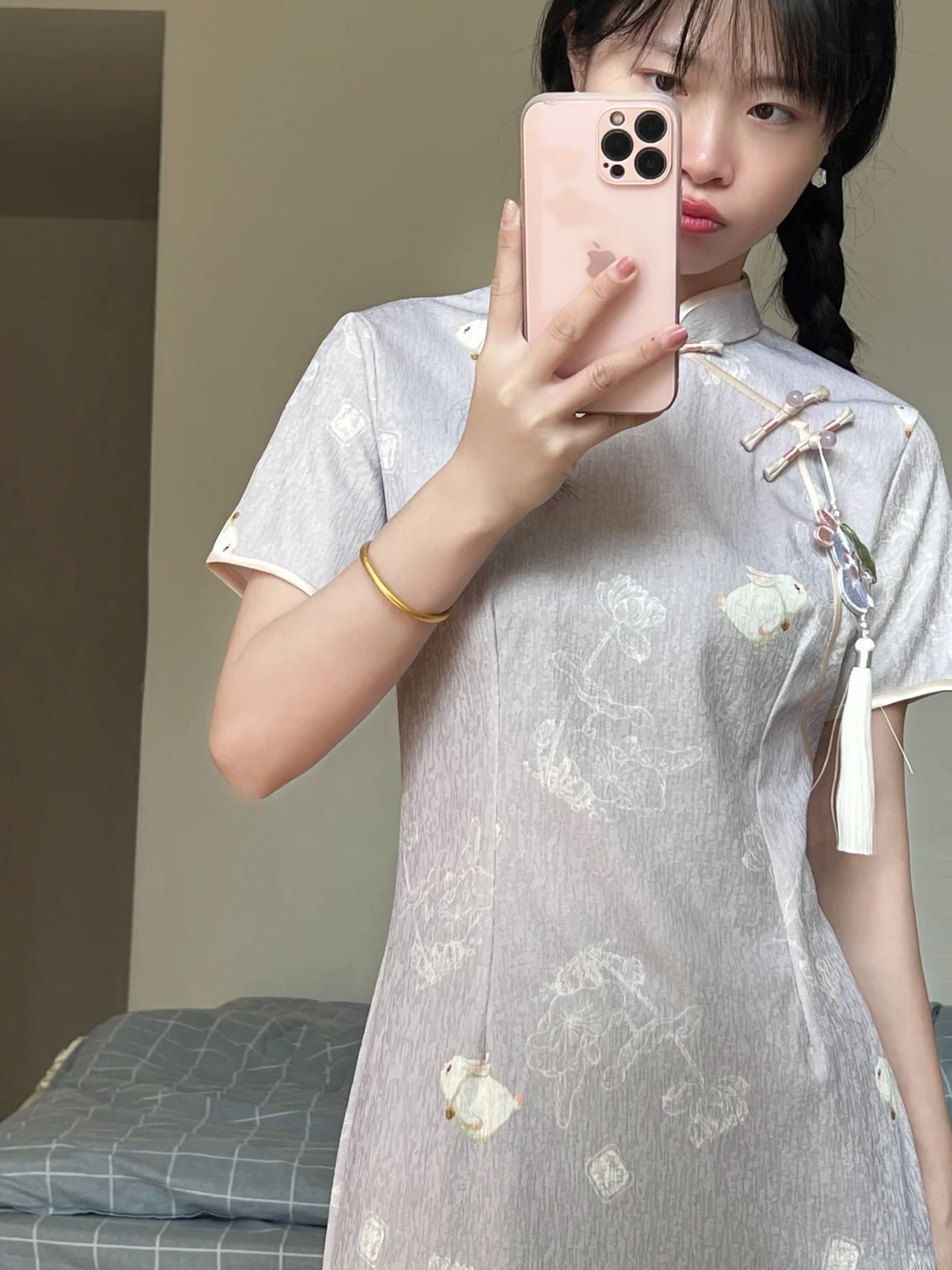 漫漫旗袍｜可可爱爱的小兔子 小可爱们冲了嘛