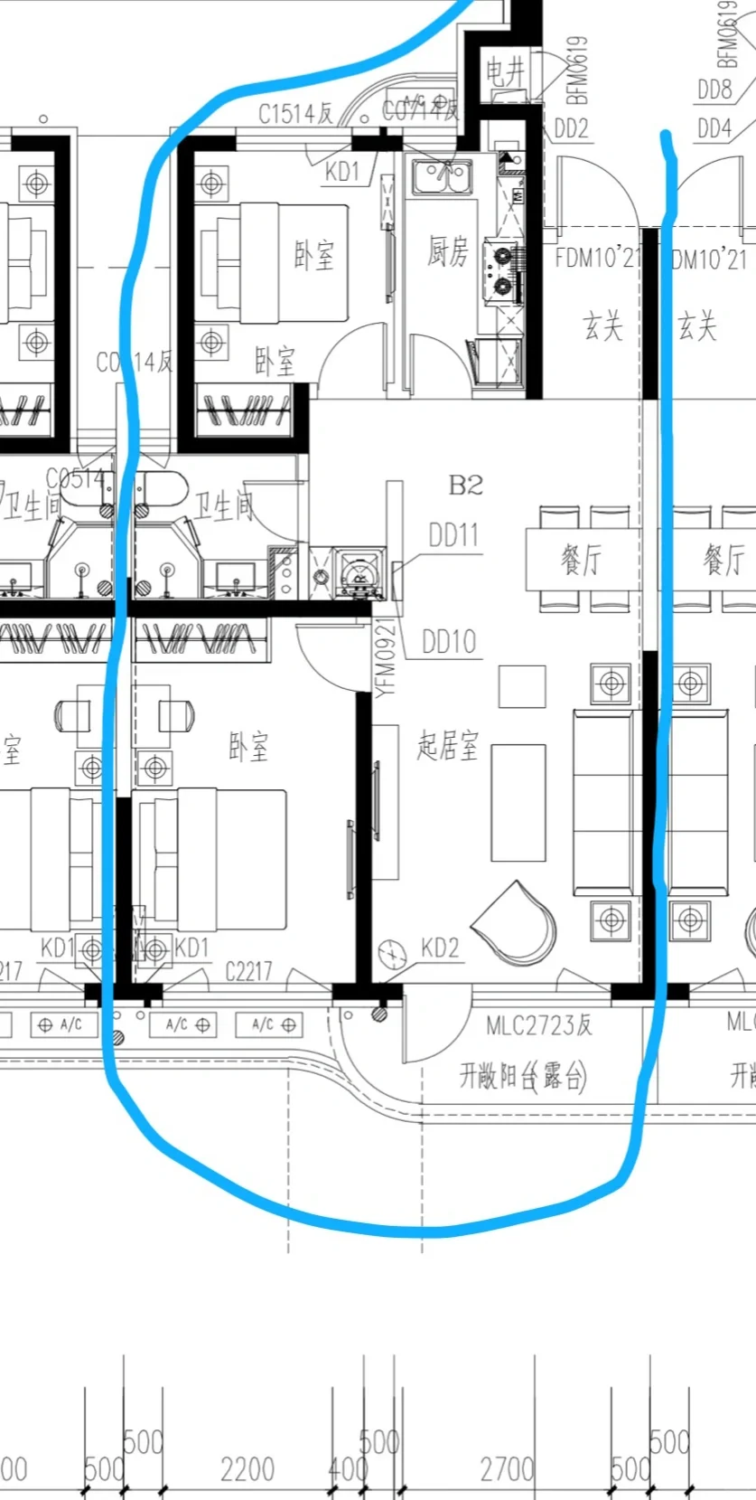有人会看户型图嘛