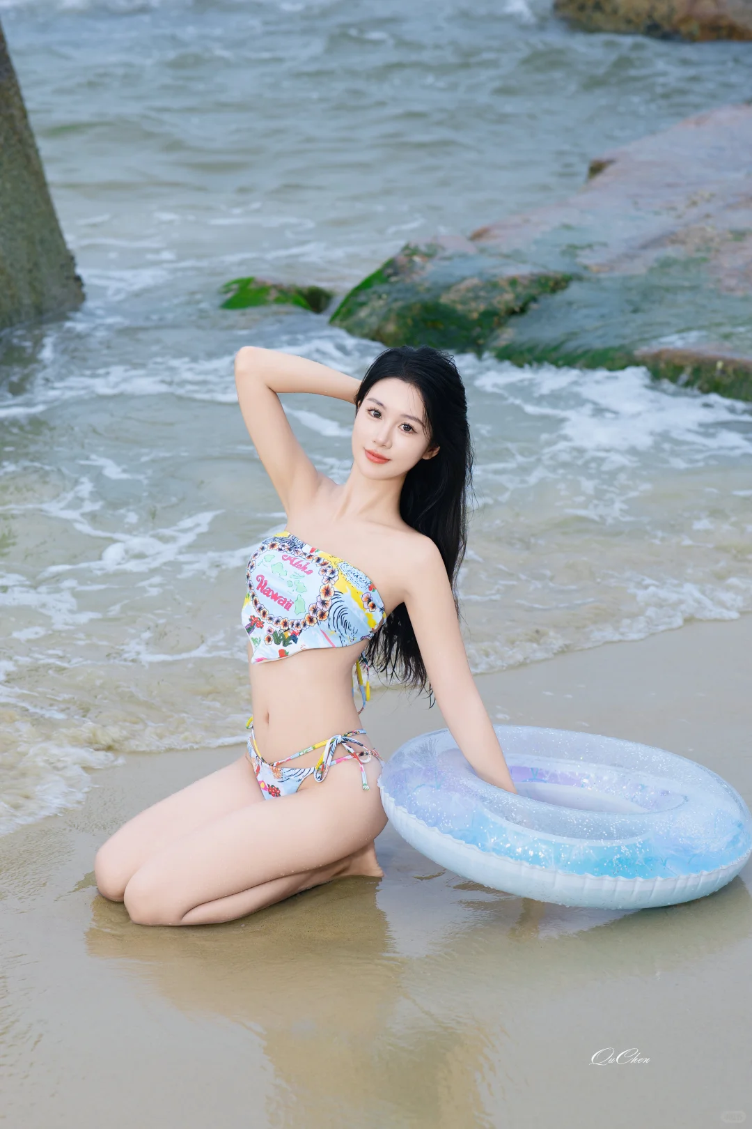 深圳摄影活动|阴天海边比基尼拍照姿势分享