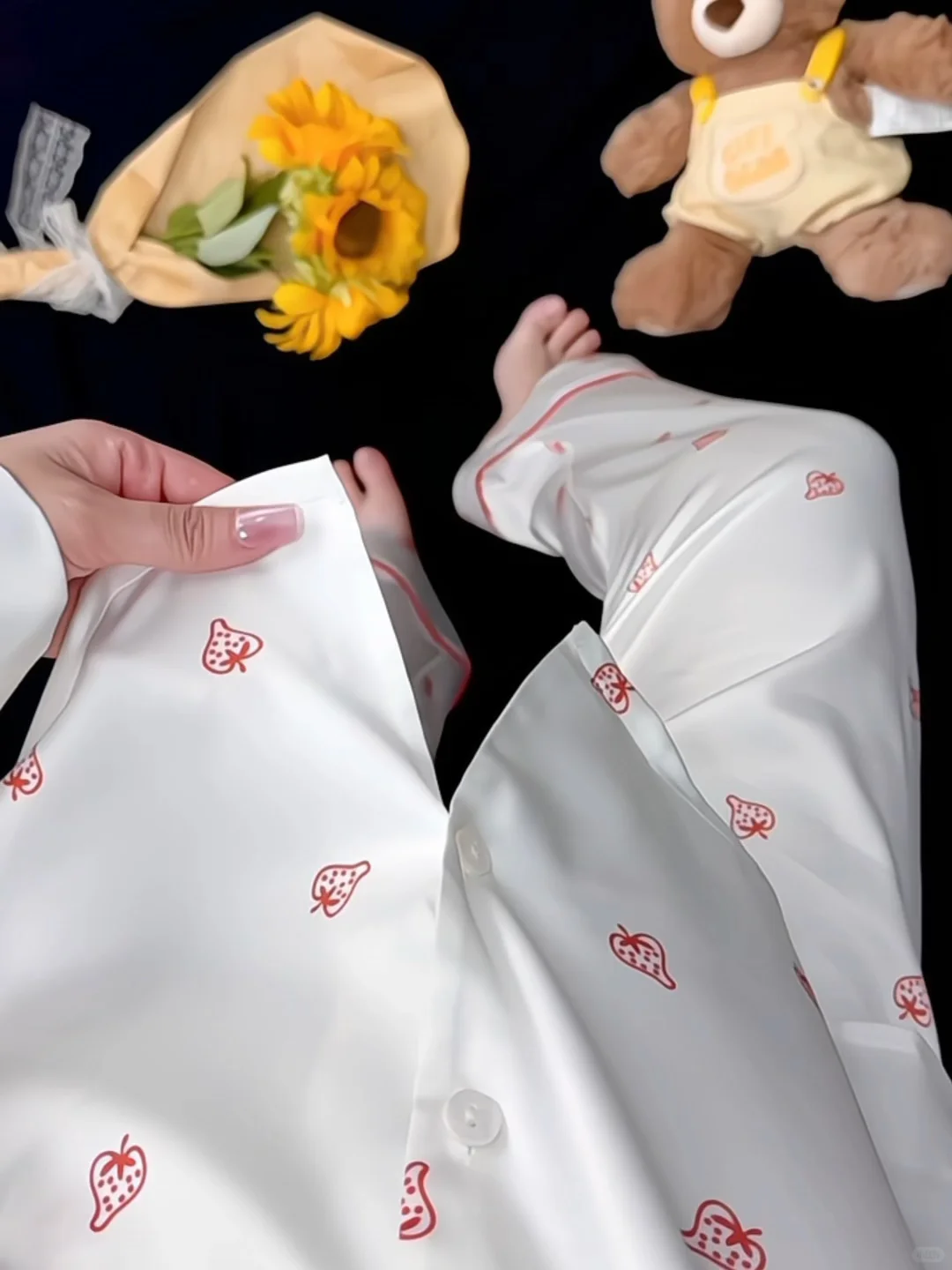 这个睡衣真的好奶～奶甜奶甜