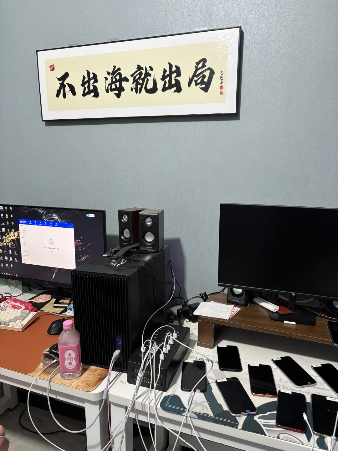 开了一家跨境工作室