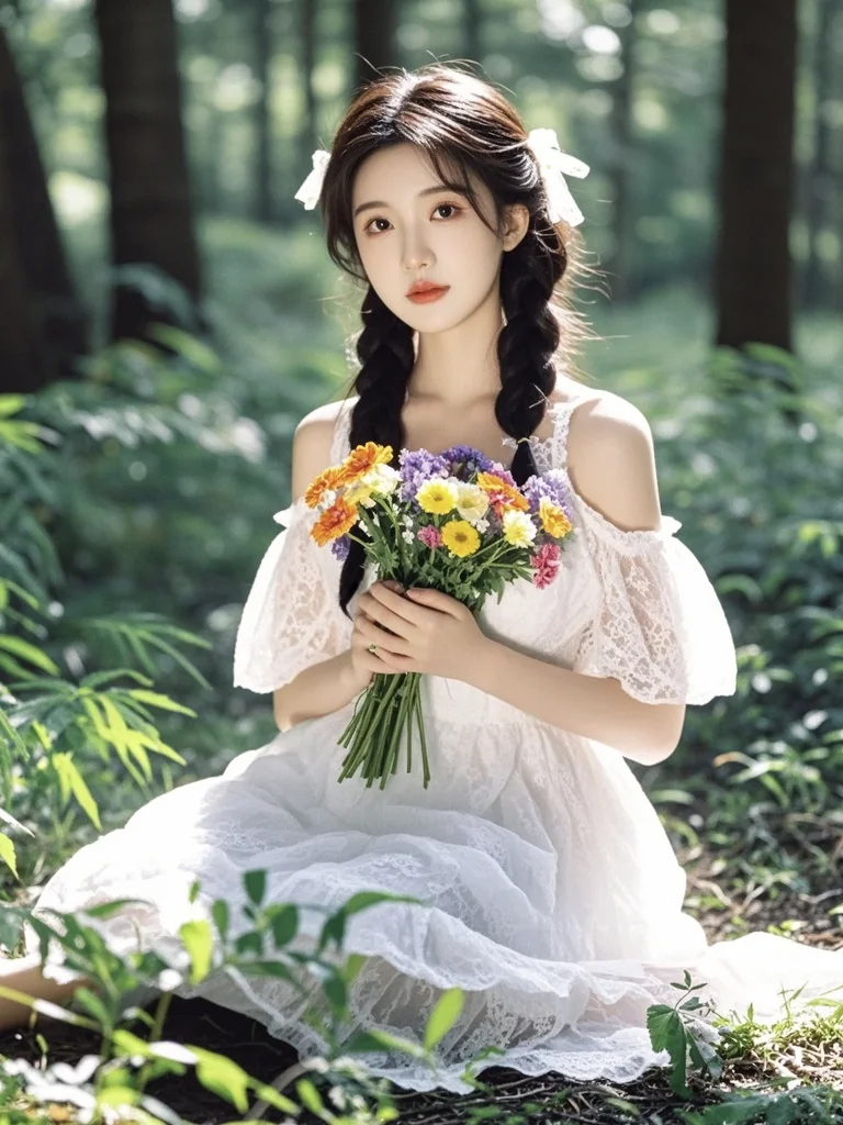 这才是唯美校花该有的样子1