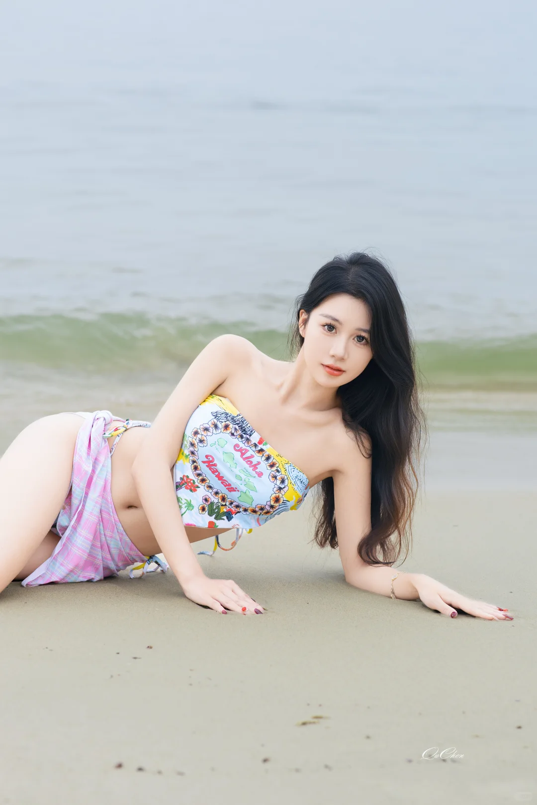 深圳摄影活动|阴天海边比基尼拍照姿势分享
