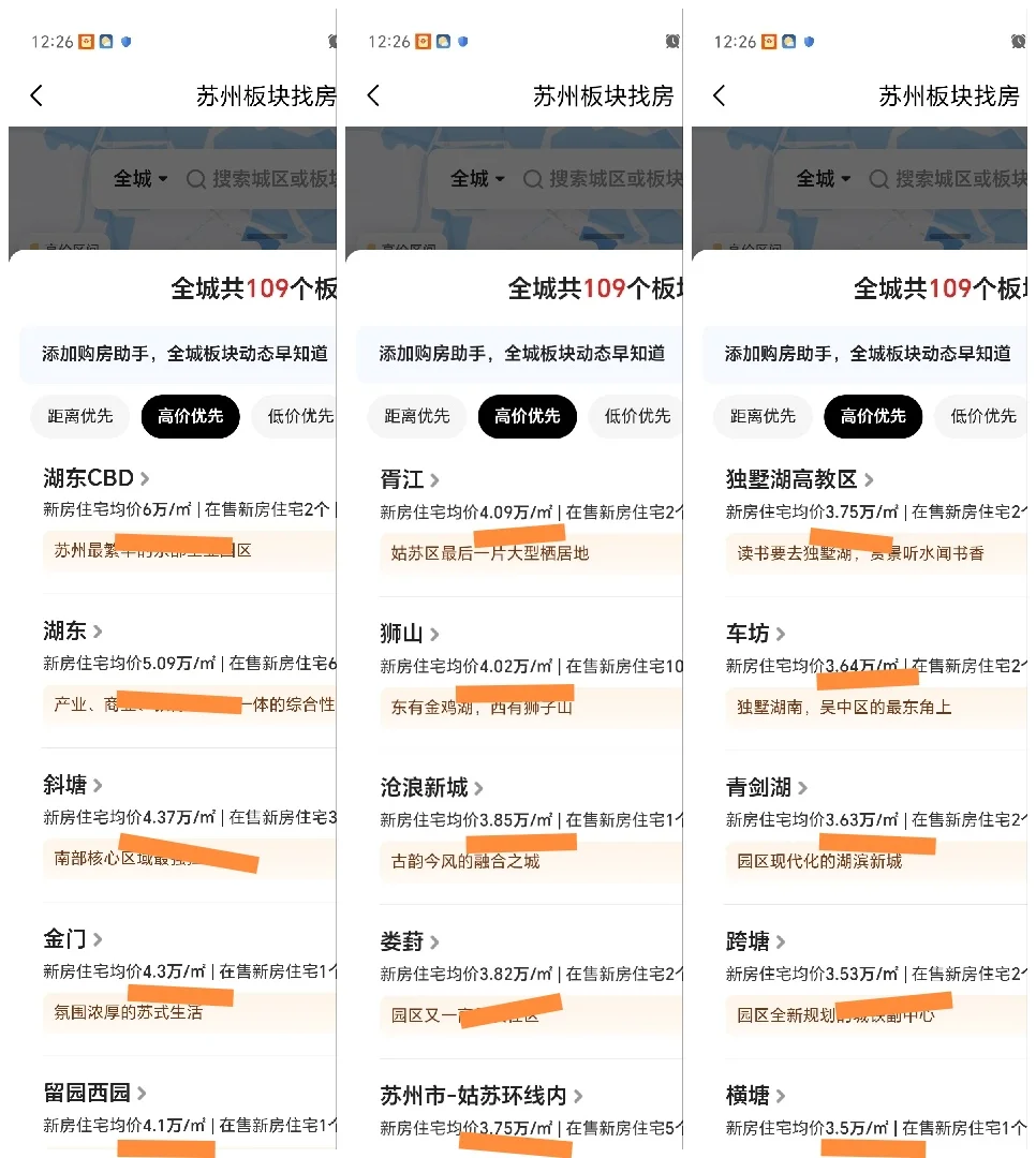 杭州成都苏州武汉重庆新房对比