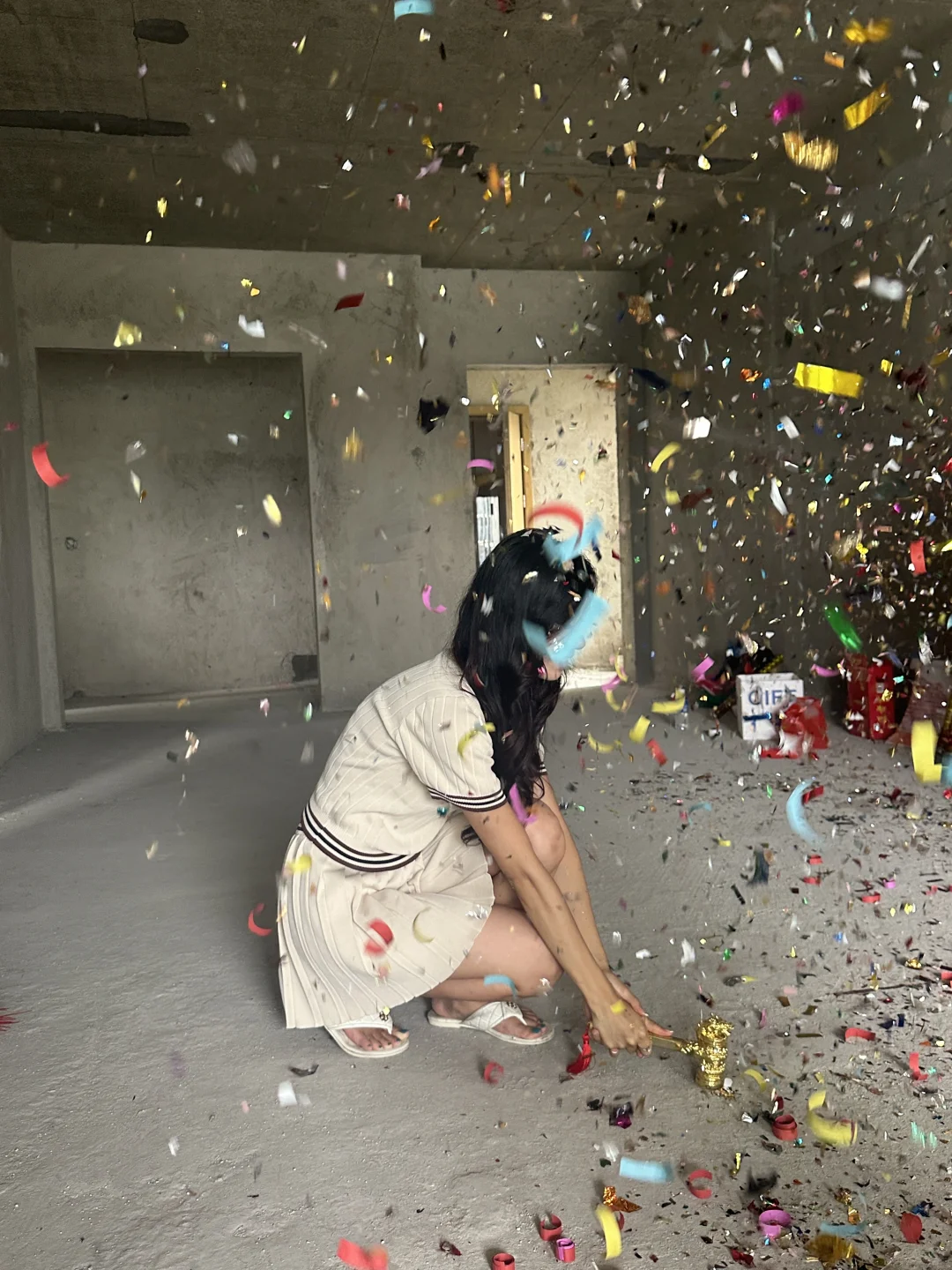 7.21开工仪式~恭喜我吧！27岁全款买房😄