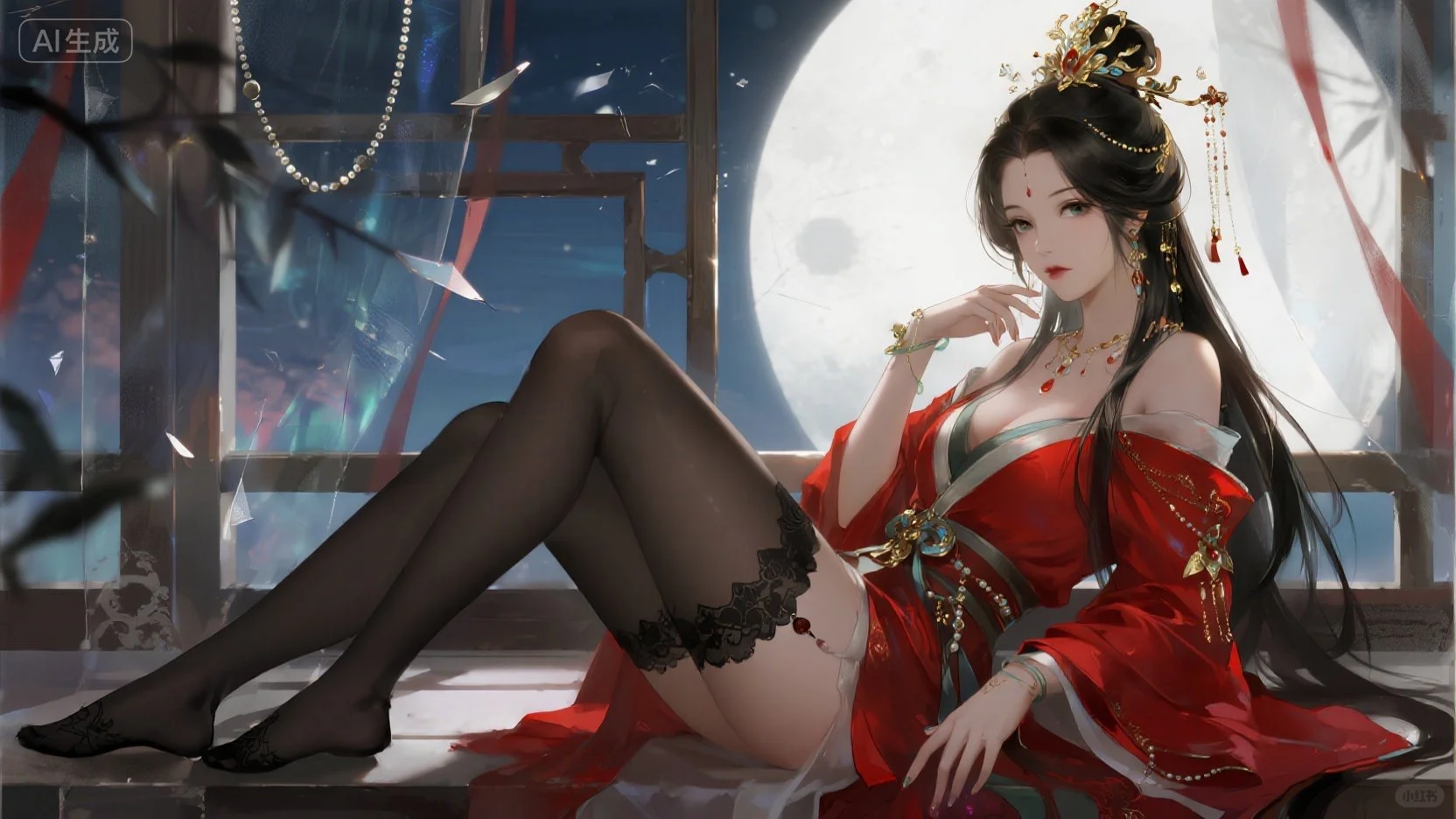 国风美女壁纸