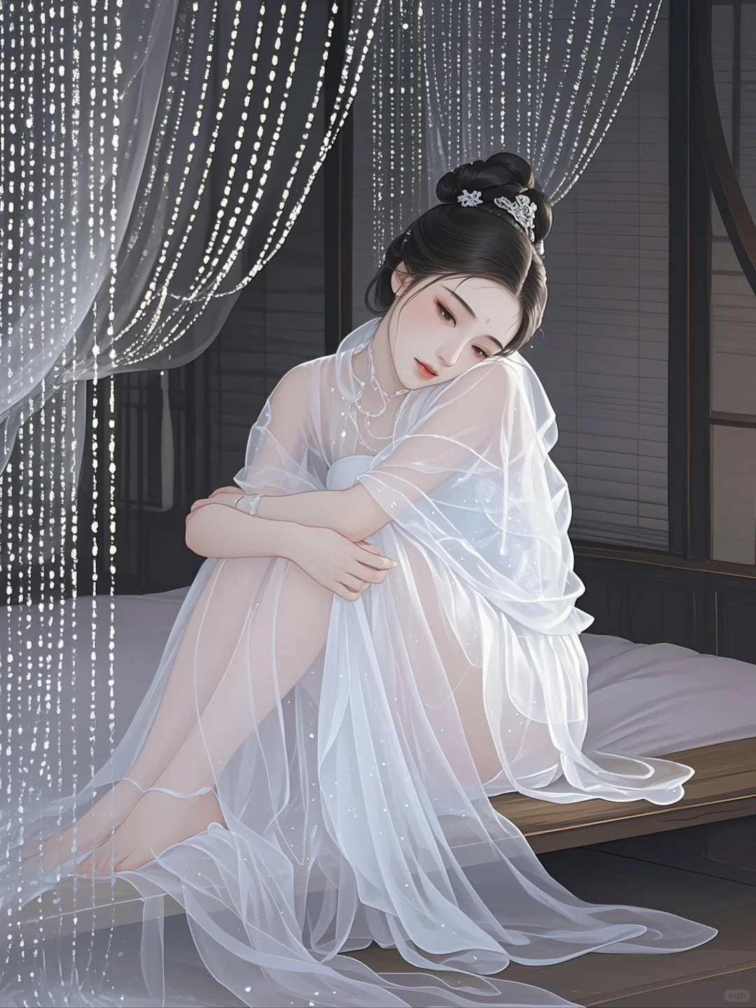 闭月羞花怨，沉鱼落雁愁