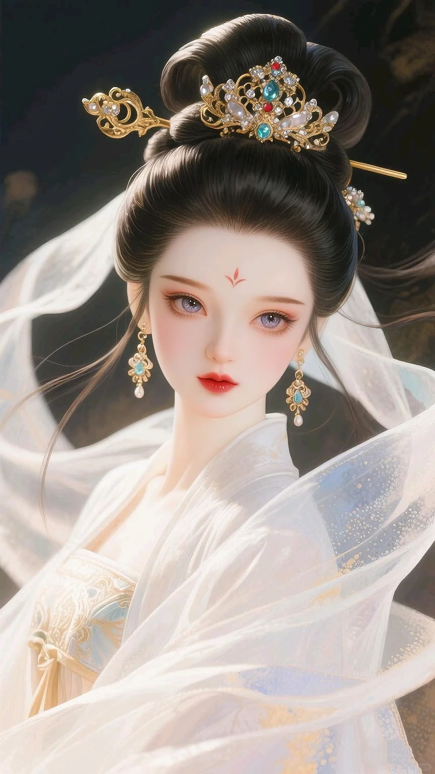 这一眼就沦陷了，古风美人！壁纸/头像