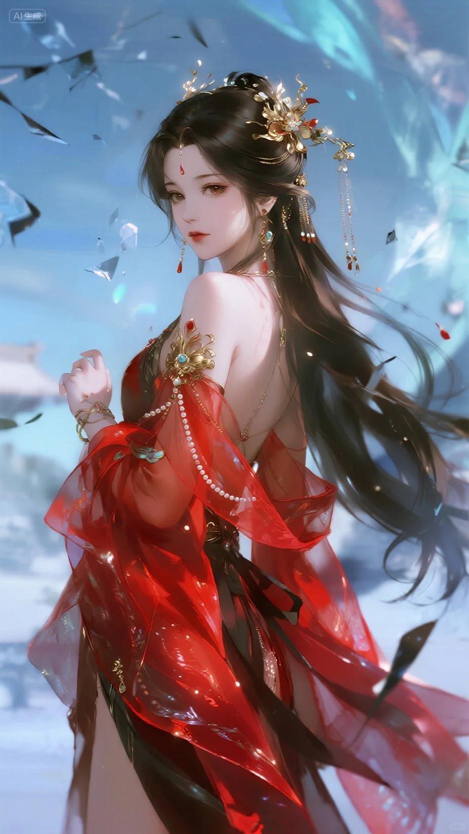 国风美女壁纸