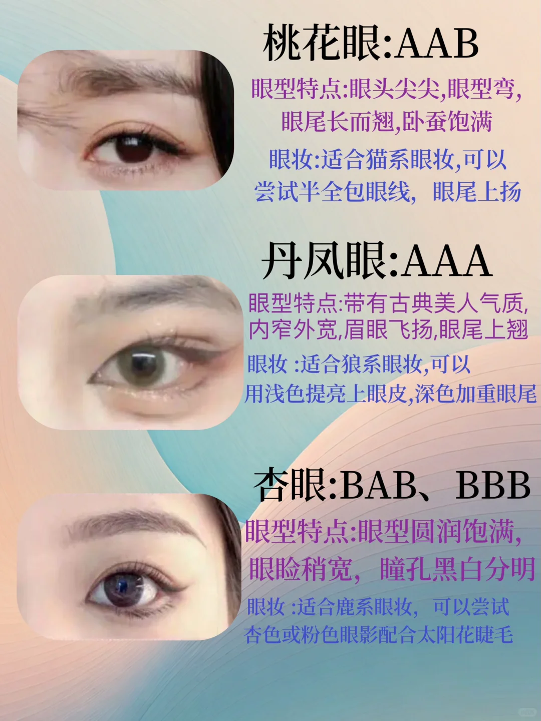 10s自测眼型!这种眼型最好看! 👀附眼妆技巧
