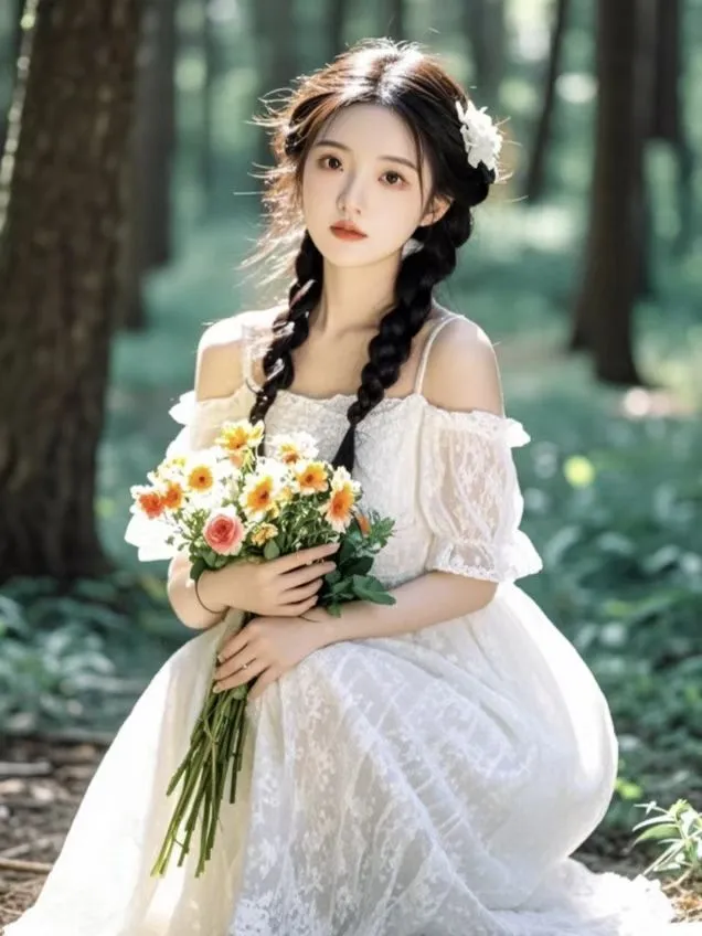 这才是唯美校花该有的样子1