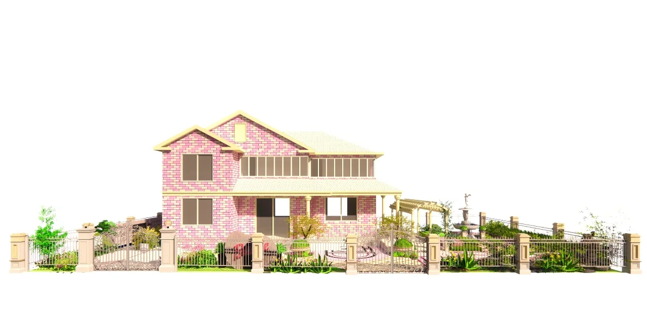 su建模之芭比梦想豪宅