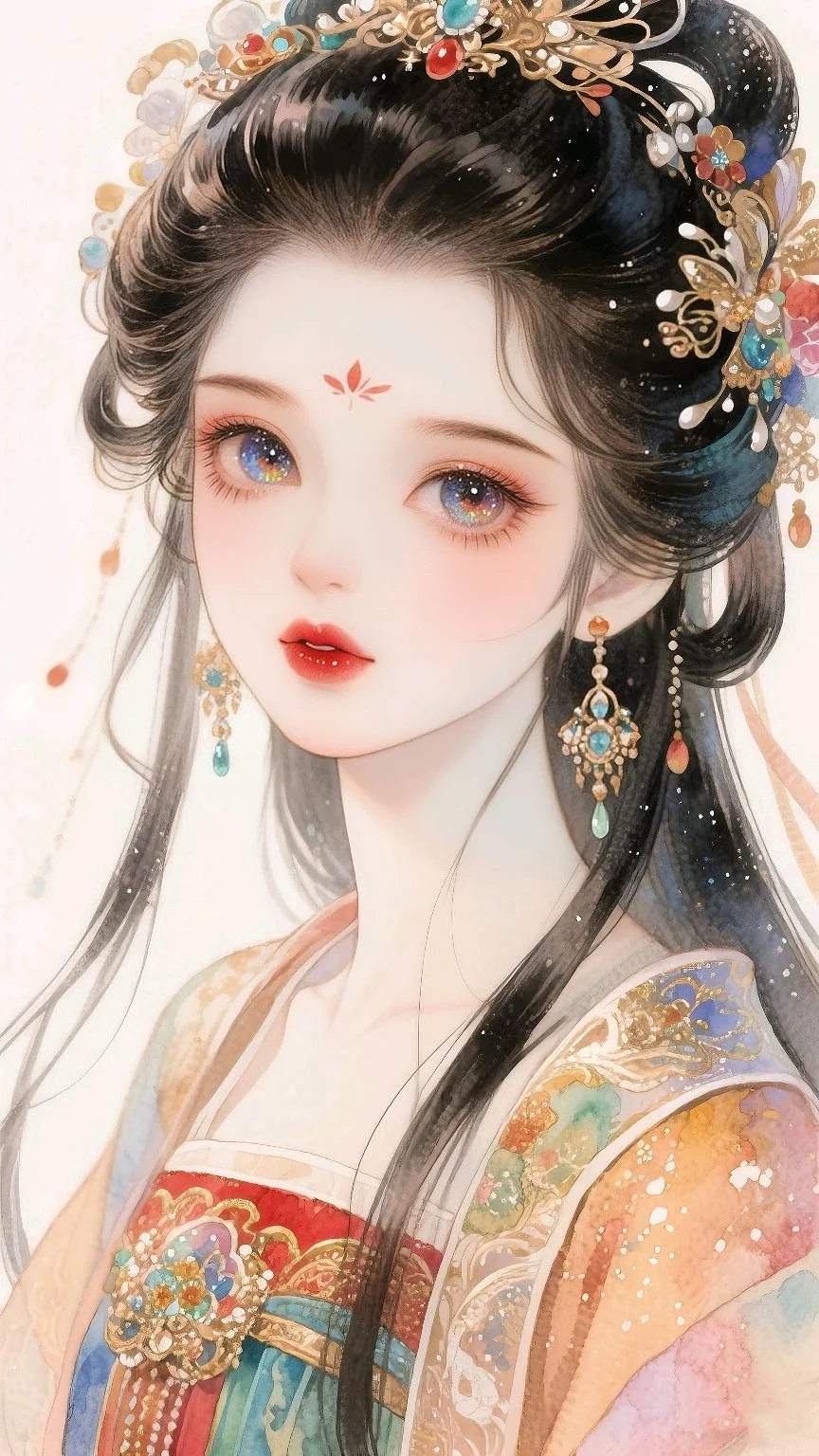 这一眼就沦陷了，古风美人！壁纸/头像