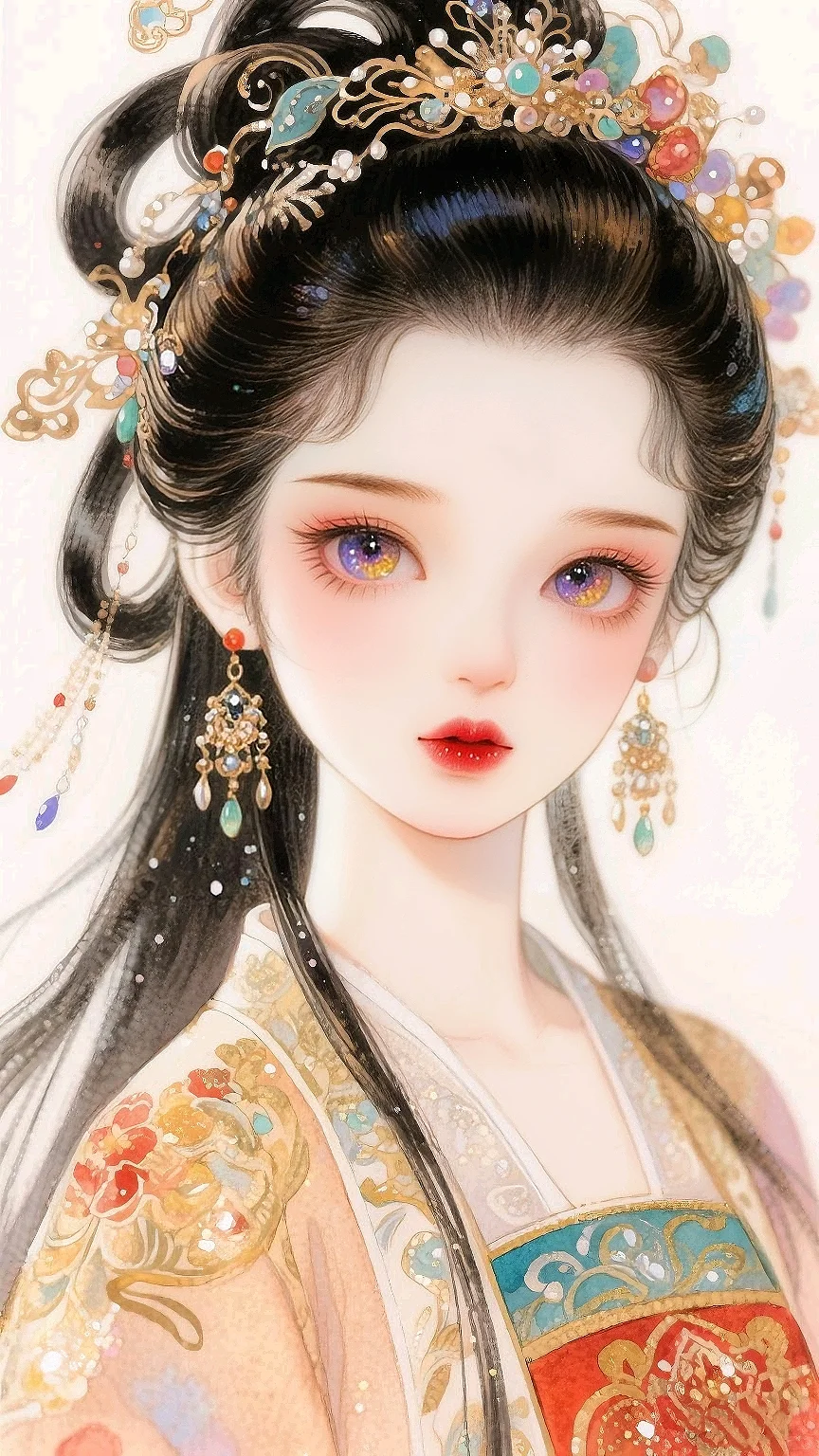 这一眼就沦陷了，古风美人！壁纸/头像