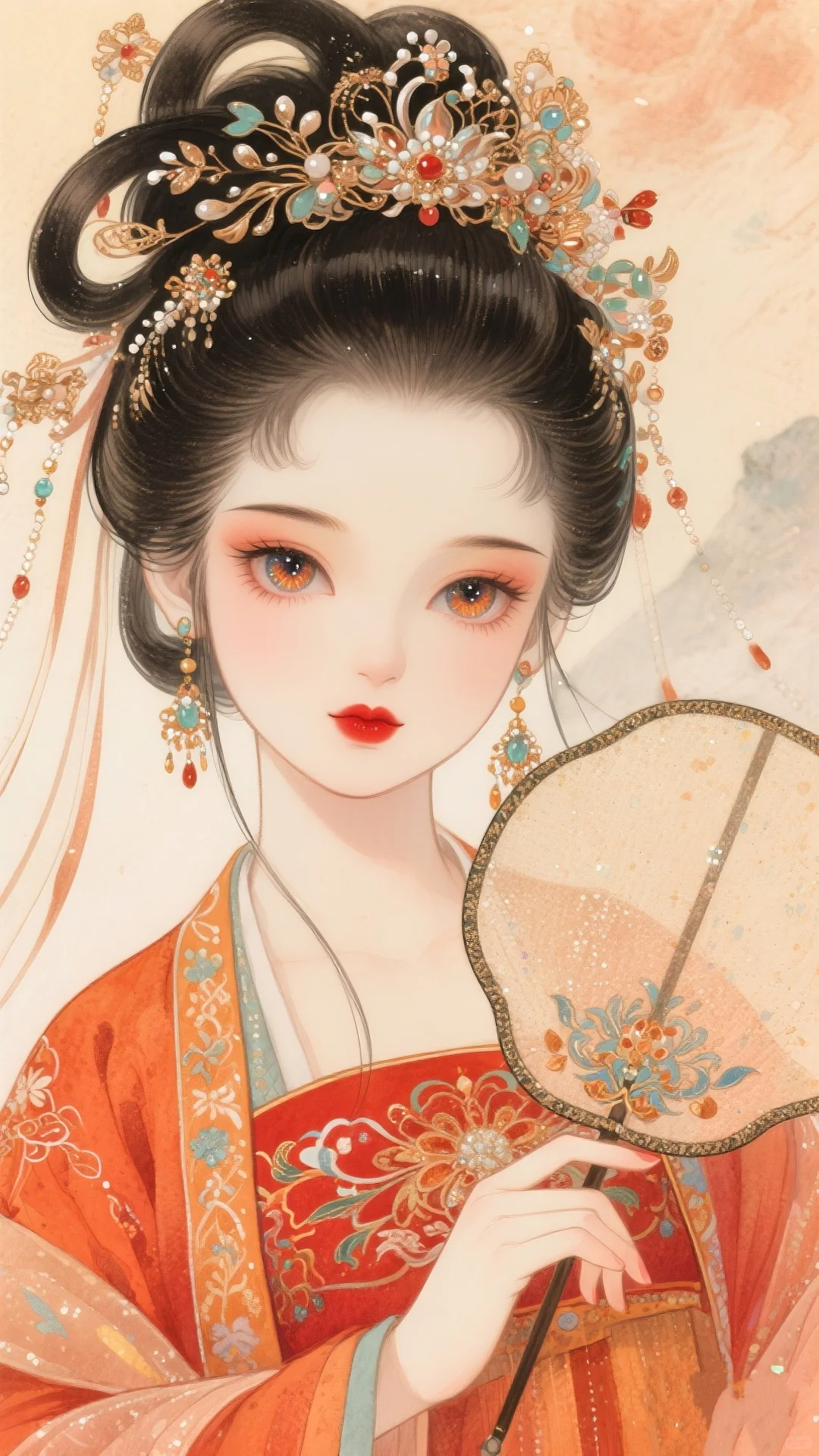 这一眼就沦陷了，古风美人！壁纸/头像