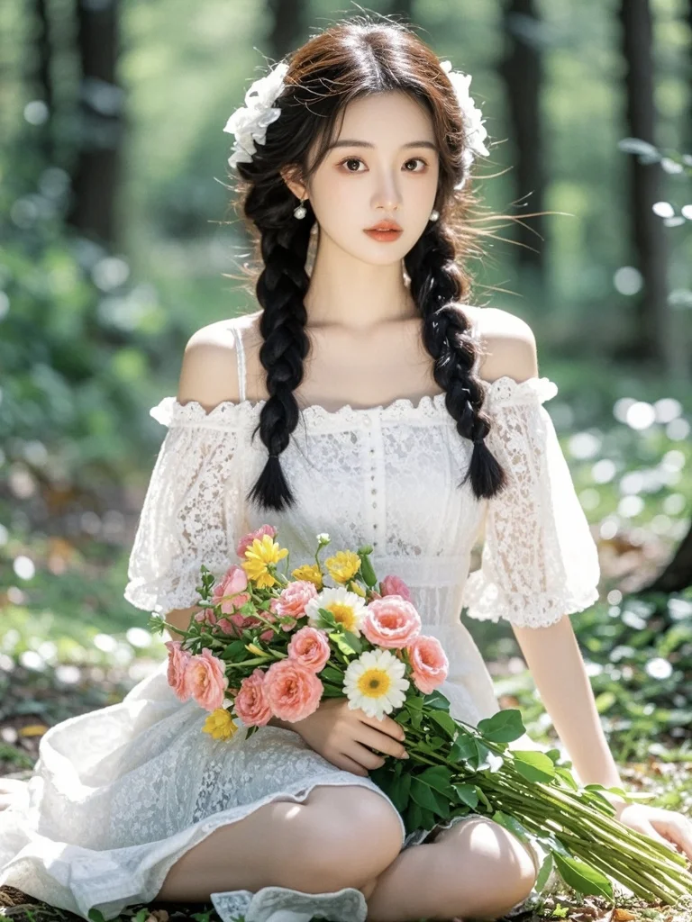 这才是唯美校花该有的样子1