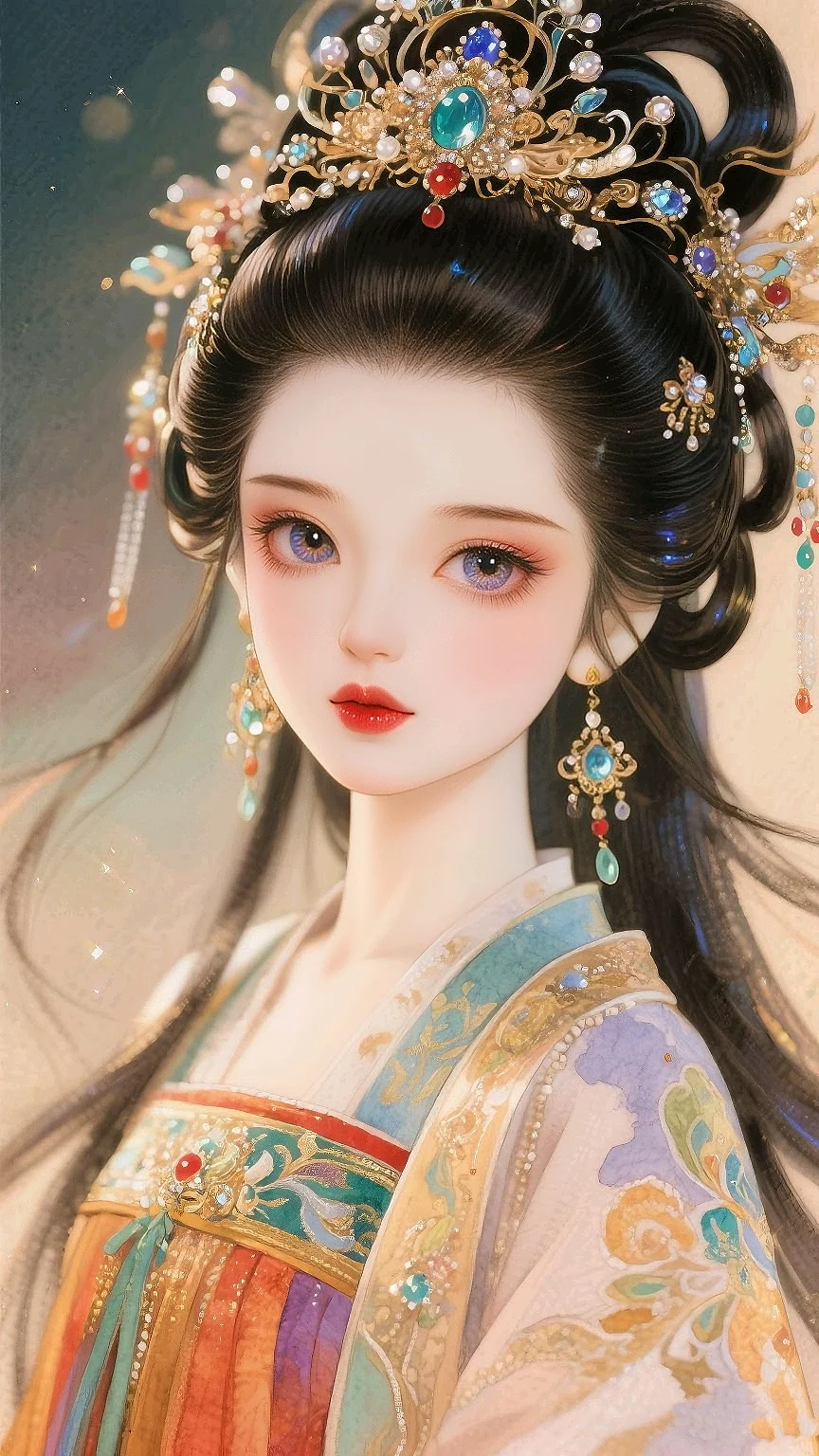 这一眼就沦陷了，古风美人！壁纸/头像