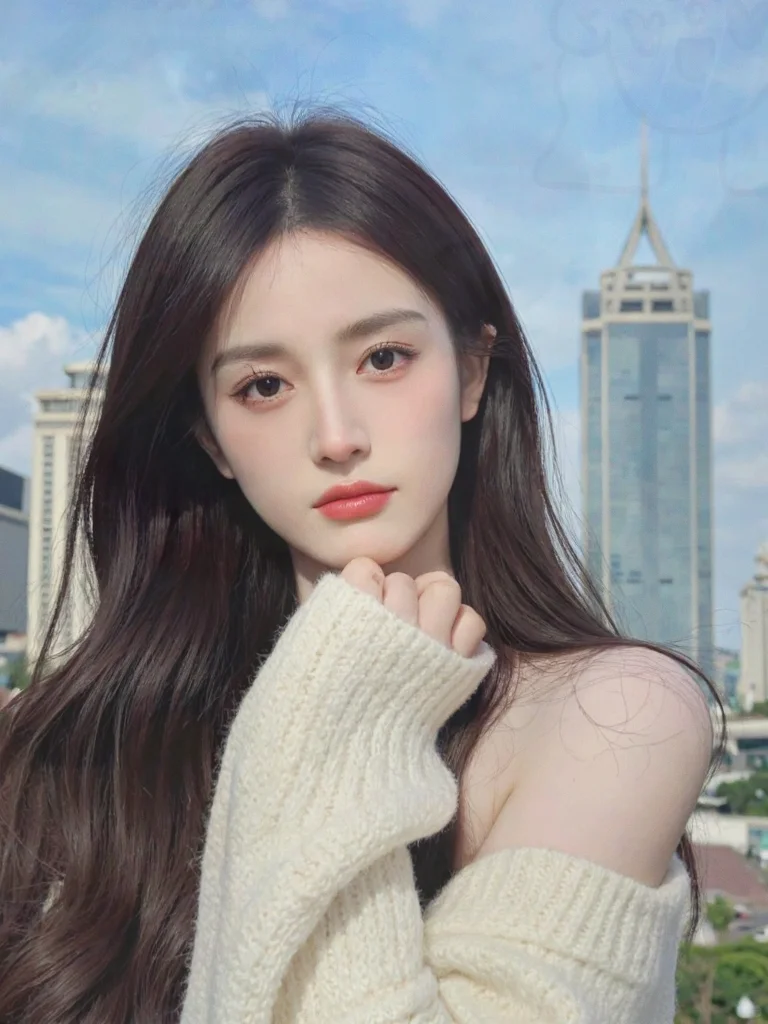 谁能拒绝这么甜的姑娘呢？