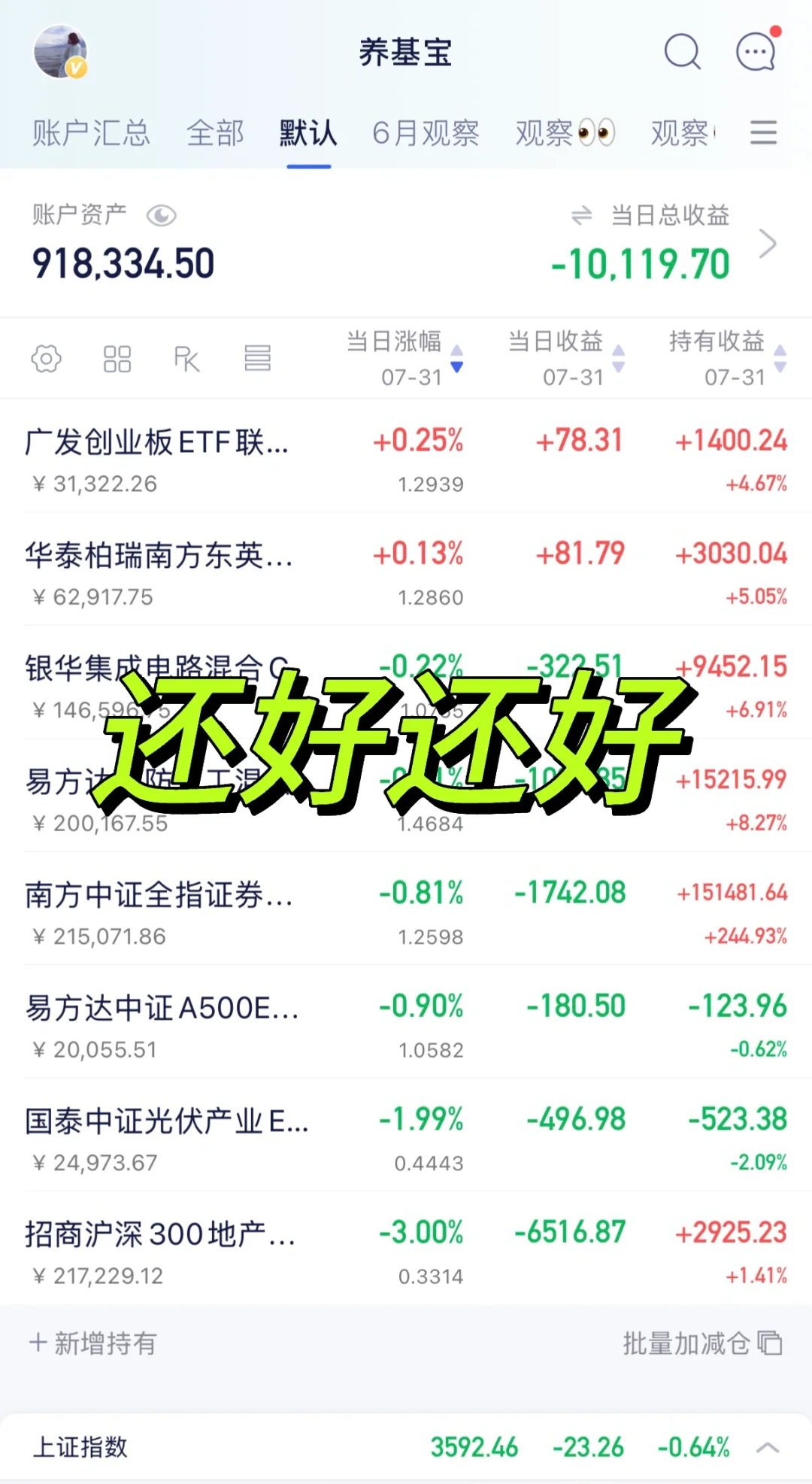 机会大于风险～