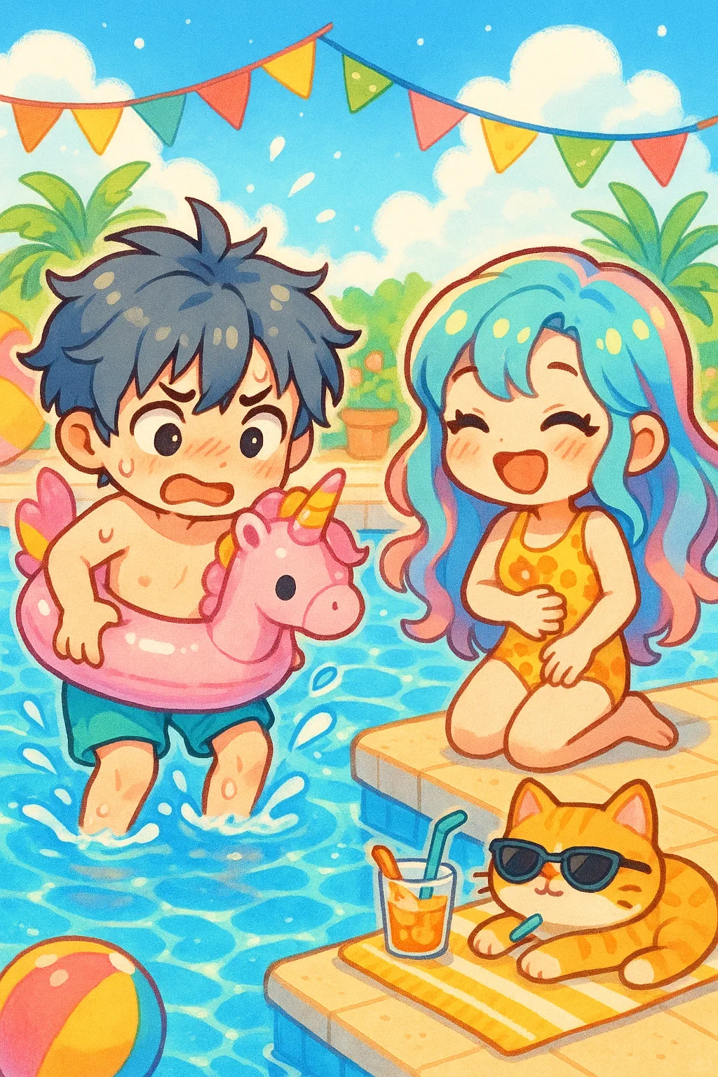 🩱健康泳装👙ai图