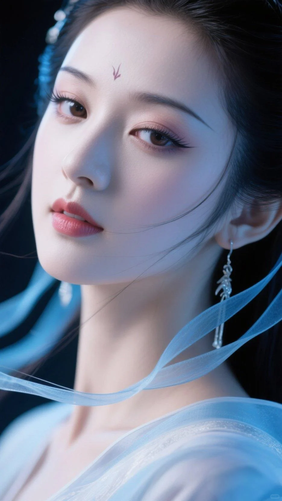 没有办法眼睛不看着她