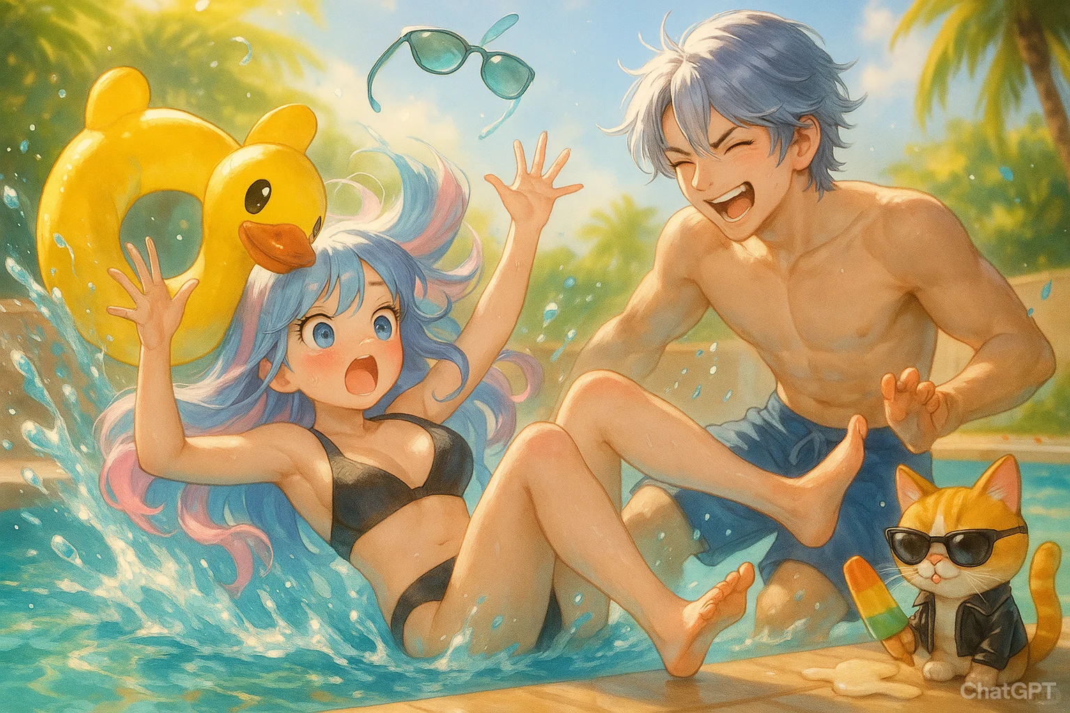 🩱健康泳装👙ai图