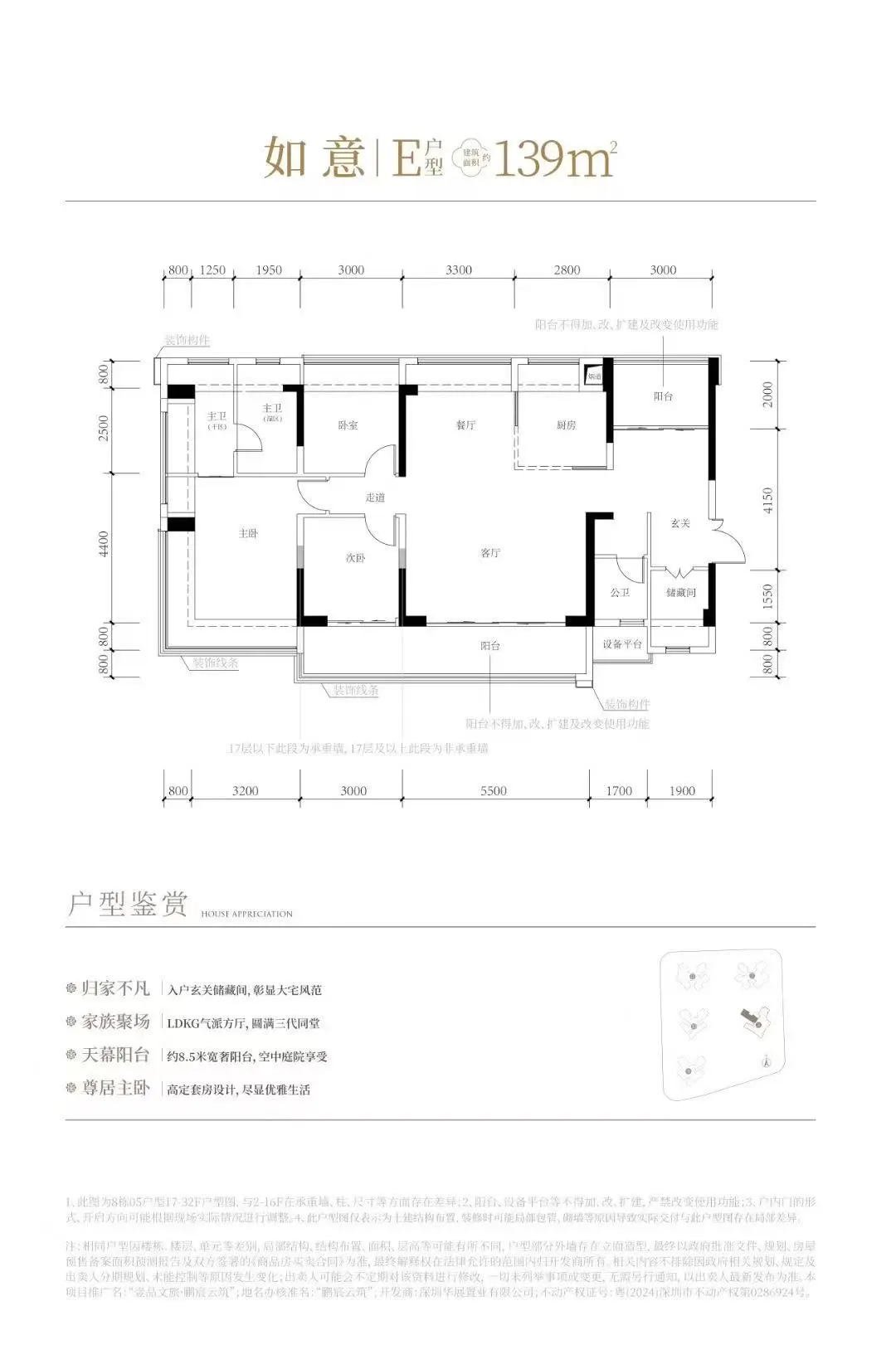 中建鹏宸云筑西区户型9月加推89-139平！