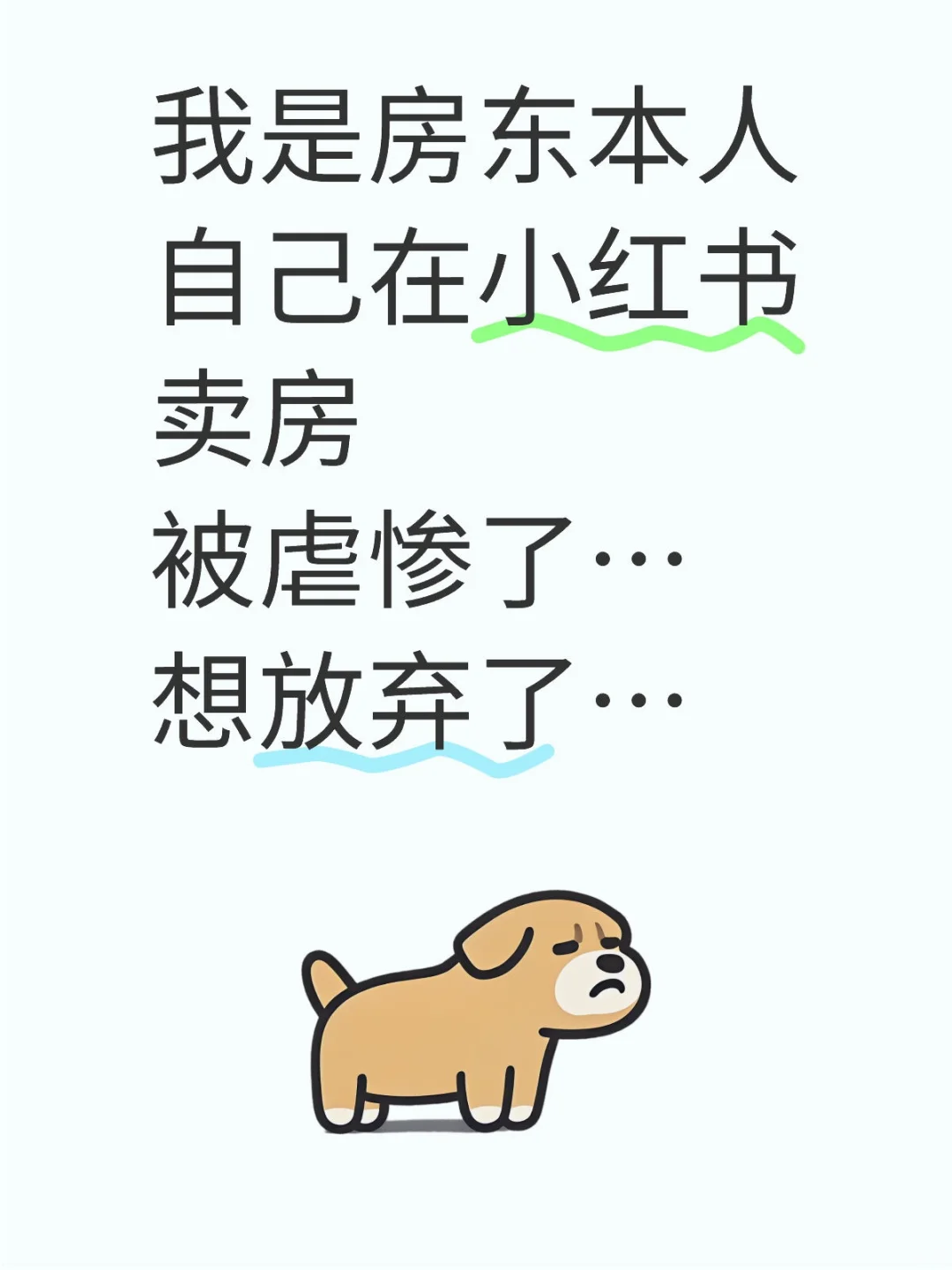 一个真实房东在小红书被虐了😂