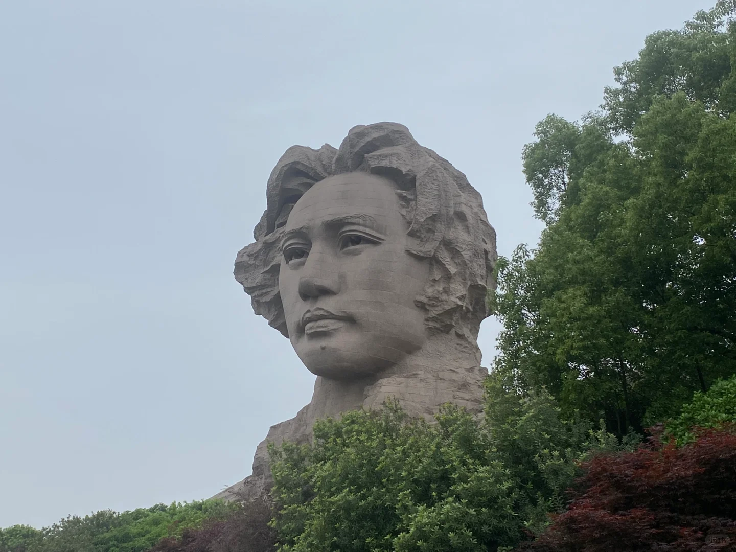 旅行plog｜长沙橘子洲头 毛泽东青年雕塑广场