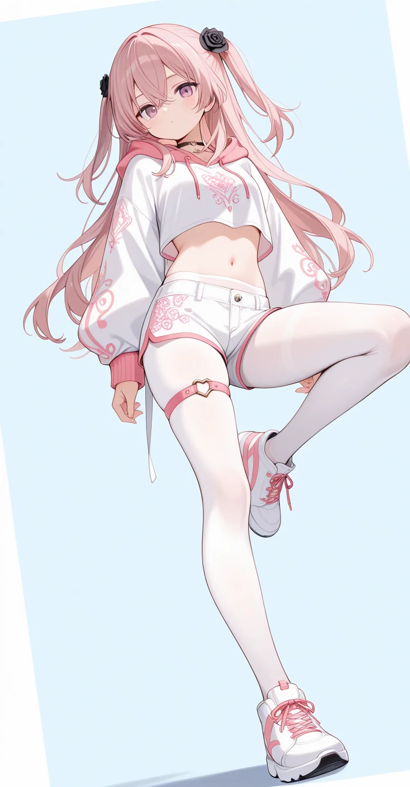 【人物印象特典】白丝运动少女套装 × 18人