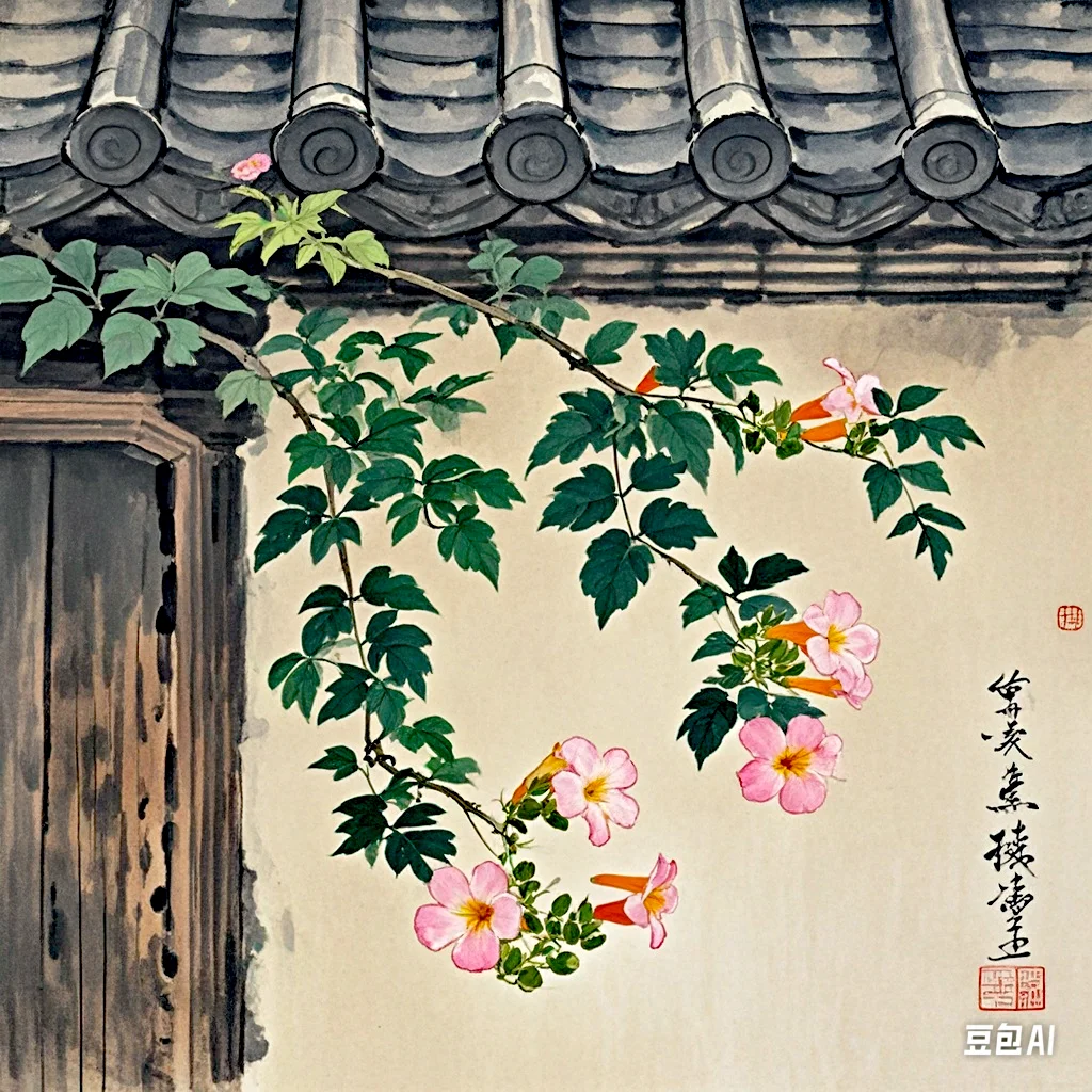 娇艳欲滴的花儿
