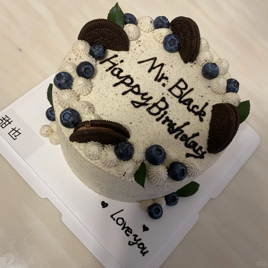 奥利奥🍪生日蛋糕🎂男朋友生日