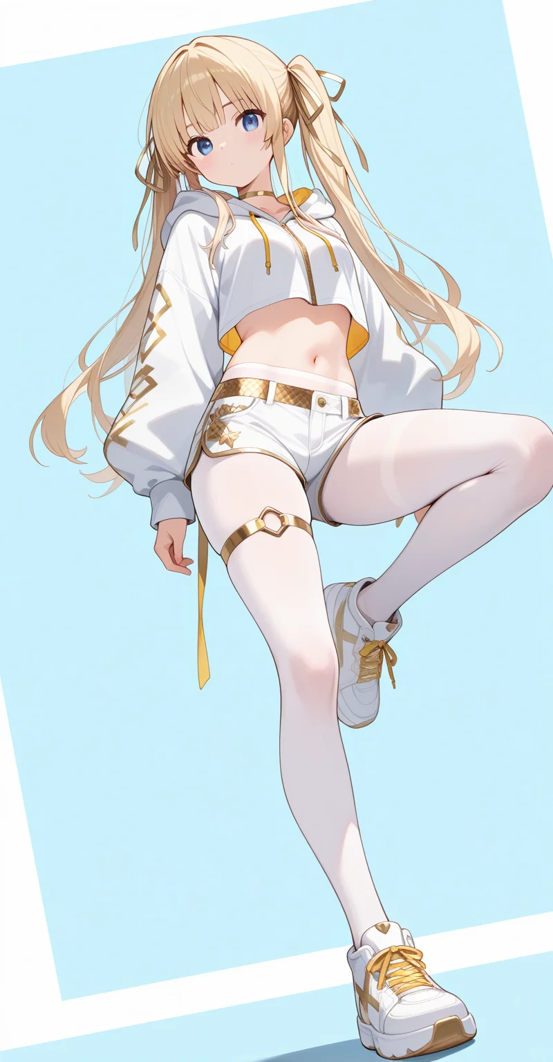 【人物印象特典】白丝运动少女套装 × 18人