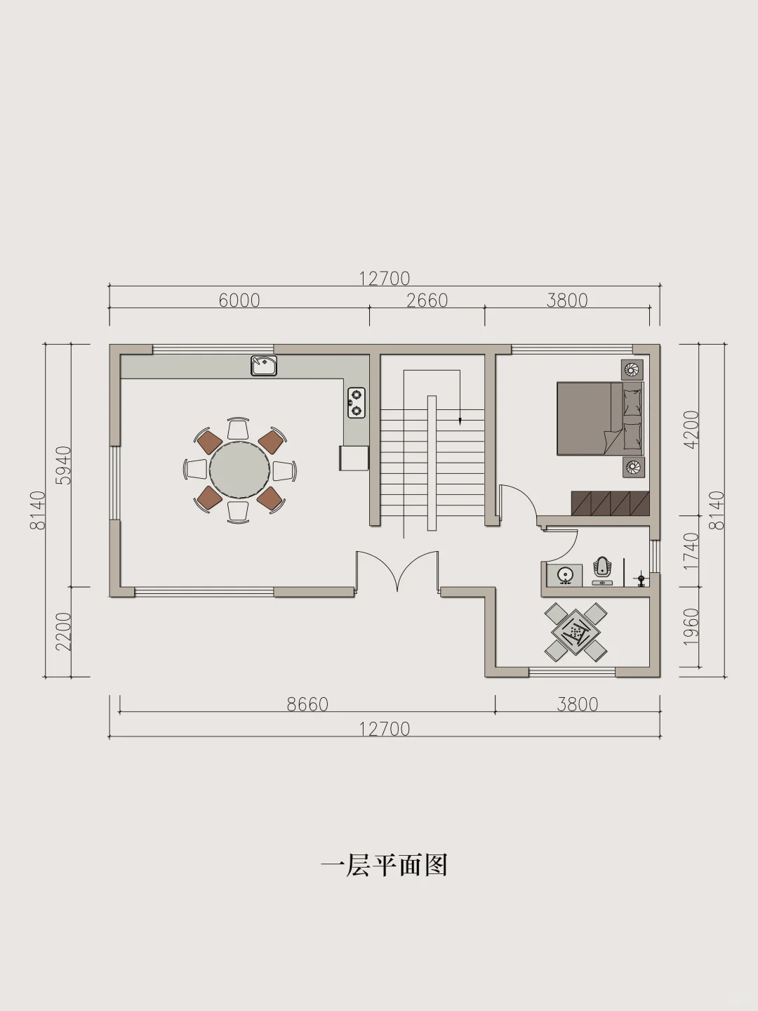 没啥大本事，花39万在村里建了一个梦中情院