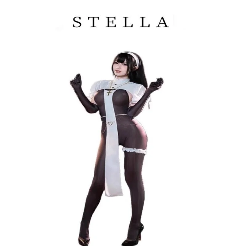 暗夜精灵的魅惑之选🖤STELLA高品性感修女服套装