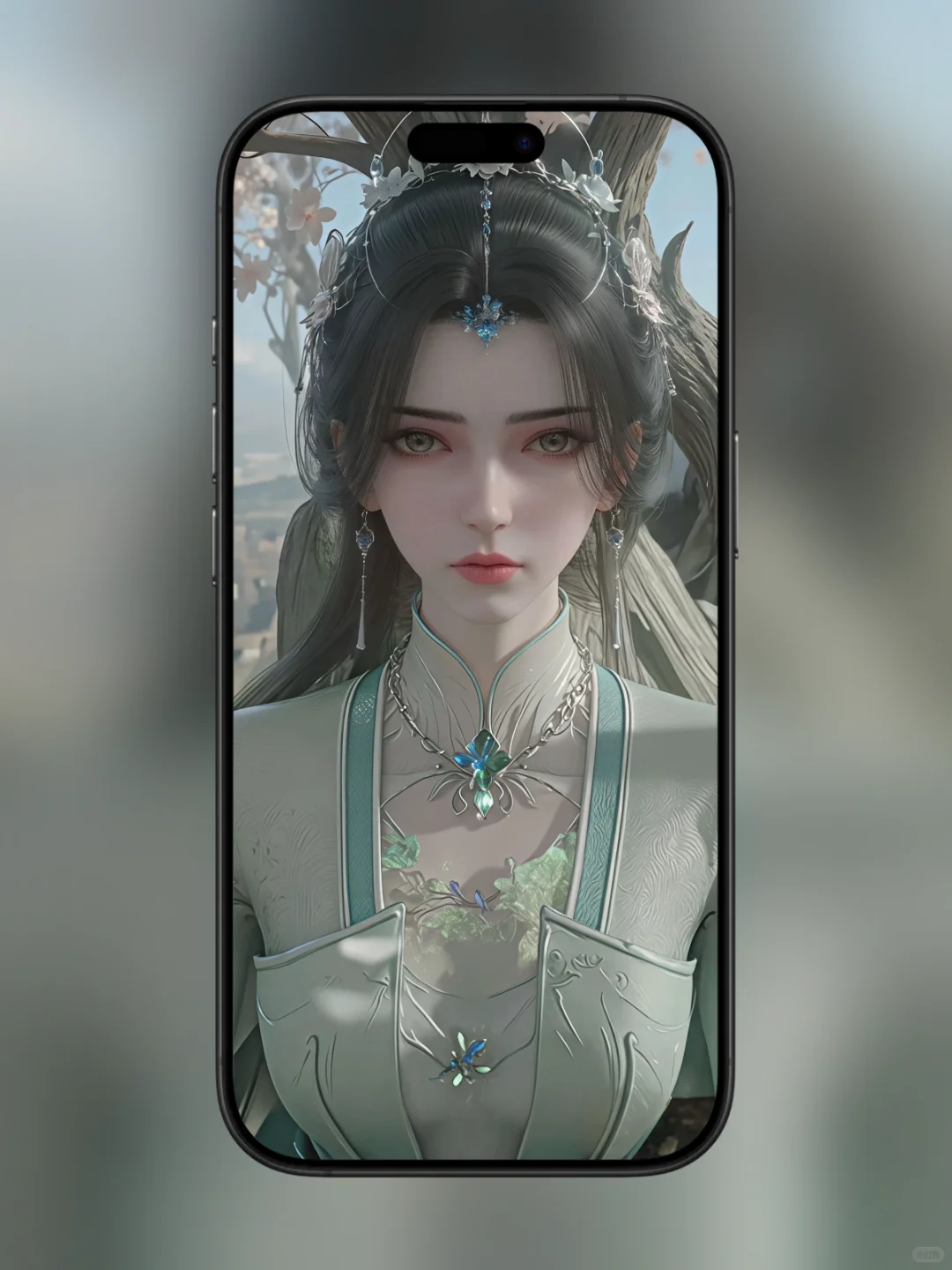 仙逆李慕婉国漫女神壁纸，你喜欢吗？