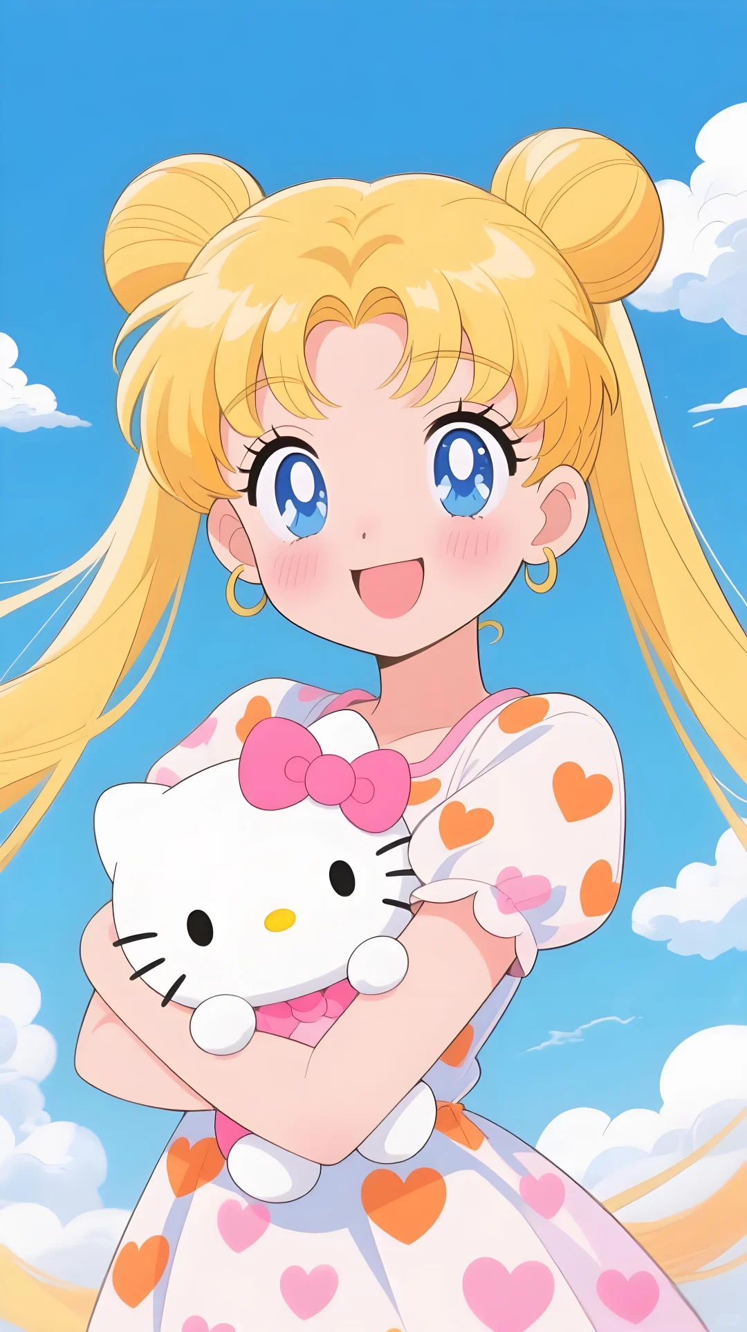 水冰月揽Hello Kitty入怀，可爱风暴席卷！