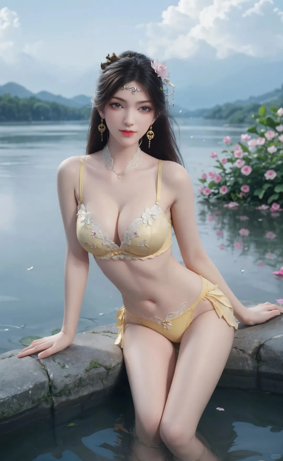 诛仙金瓶儿泳装